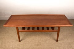 Danish Teak Coffee Table by Grete Jalk for Glostrup Mobelfabrik, 1960