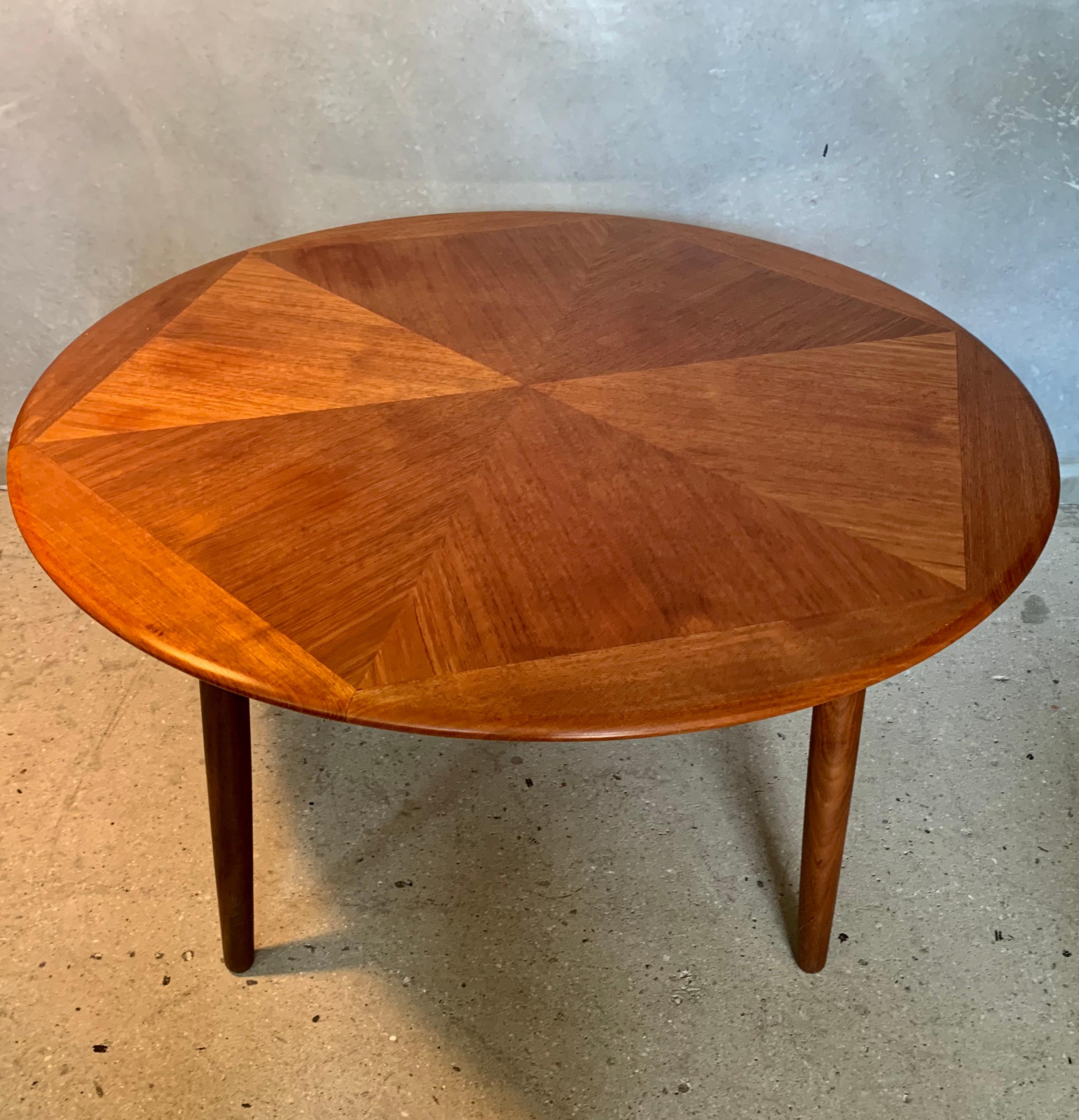 Danish Teak Coffee Table by H. W. Klein for Bramin, 1960s 6