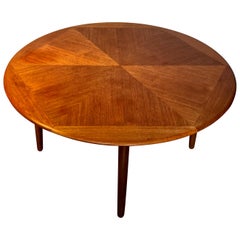 Danish Teak Coffee Table by H. W. Klein for Bramin, 1960s