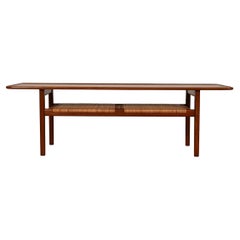 Tavolino danese in teak di Hans Wegner per Andreas Tuck