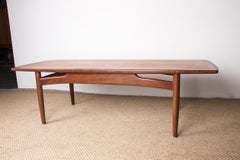 Danish Teak Coffee Table by HE Mobler 1960
