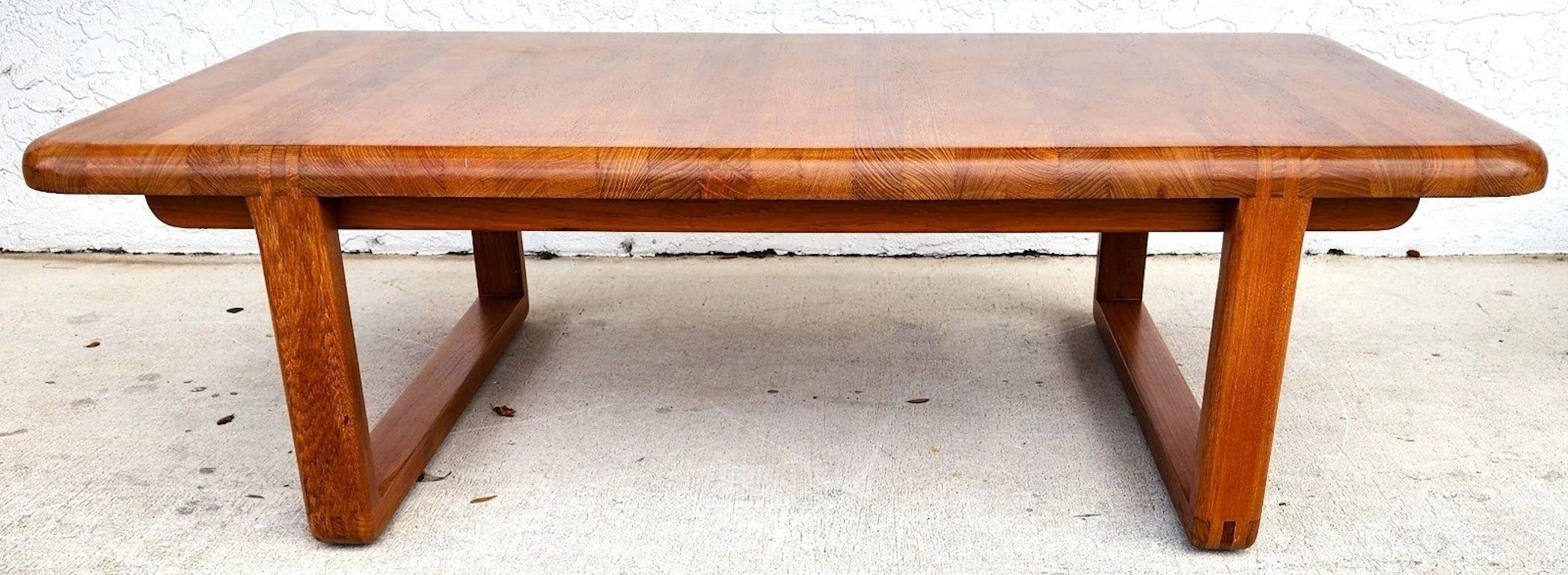 Table basse danoise en teck Niels Bach pour Randers Möbel en vente 7
