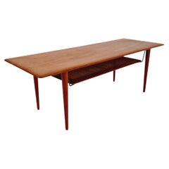 Danish Teak Coffee Table by Peter Hvidt &Orla Mølgaard  for France and søn, 1960
