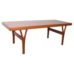 Table basse danoise en teck de Trioh, 1960.