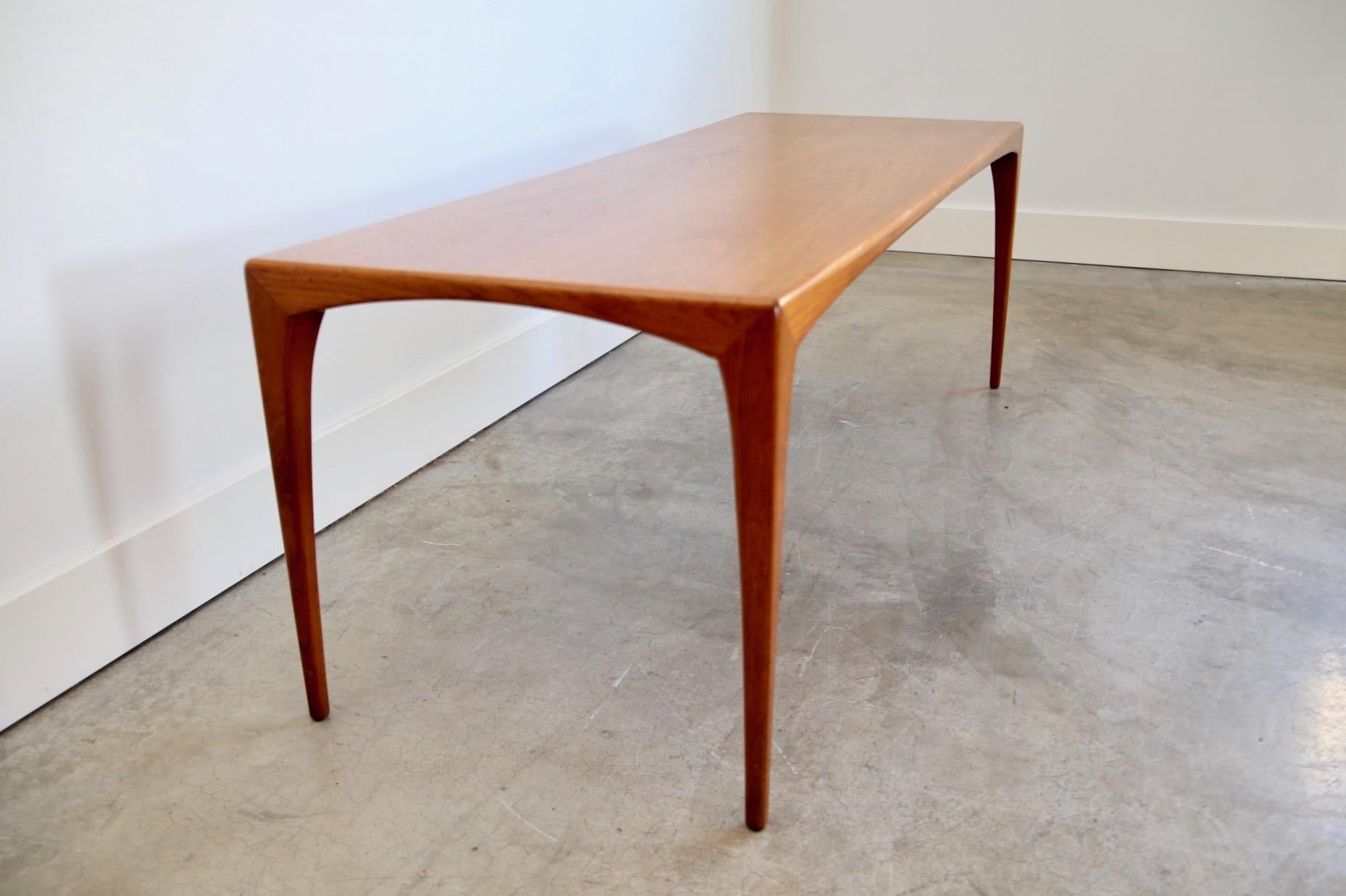 Mid-Century Modern Danish Teak Coffee Table