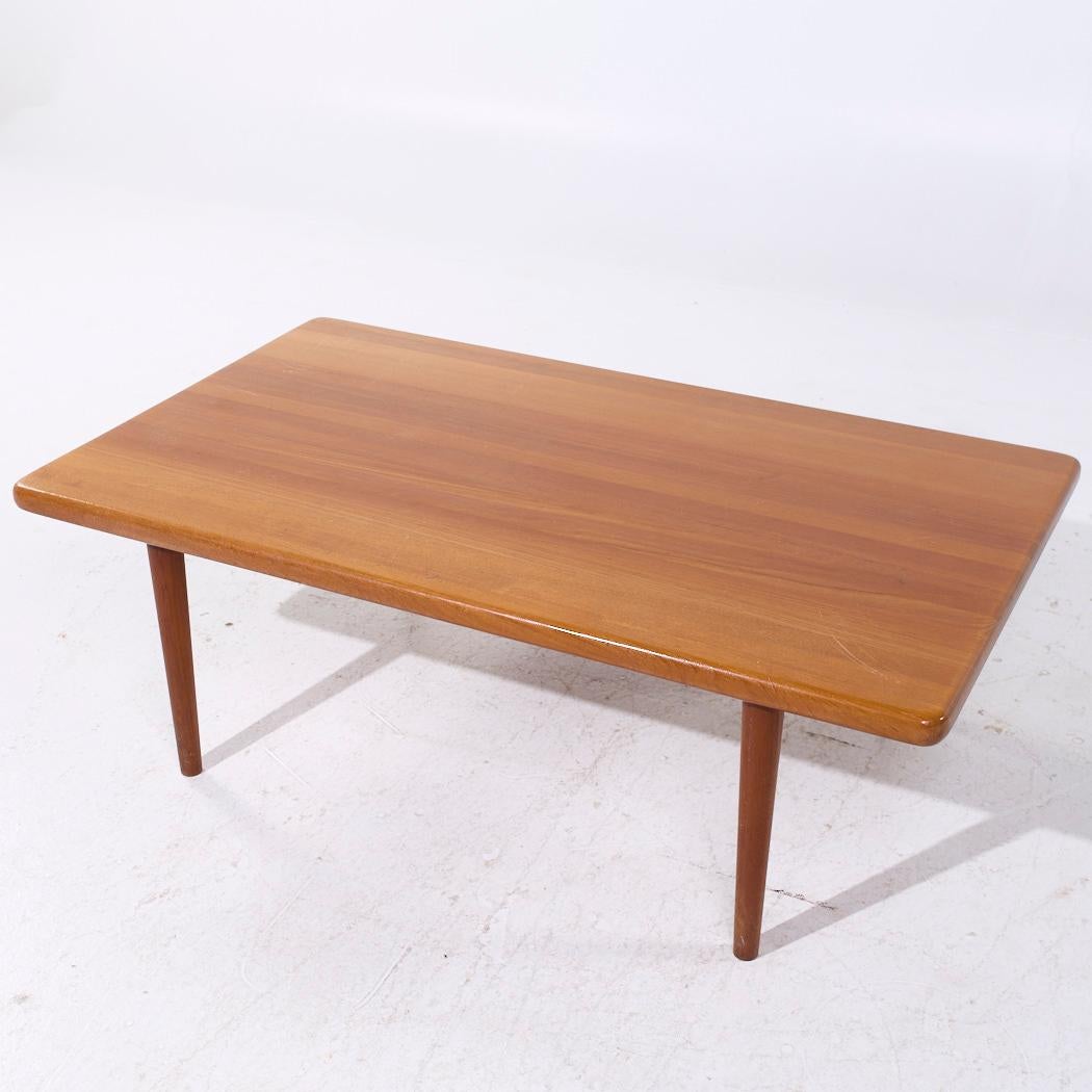 Danish Teak Coffee Table For Sale 1