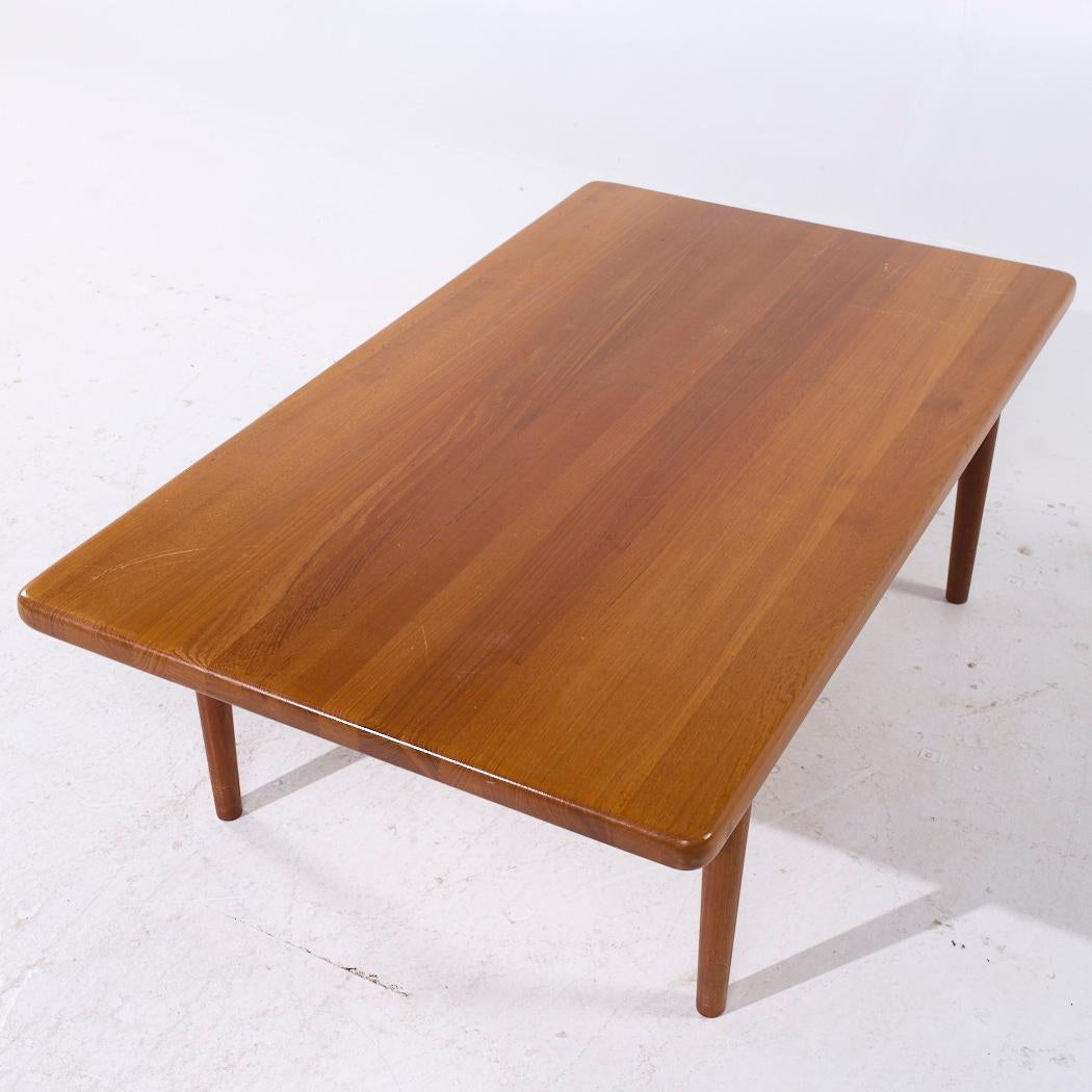Danish Teak Coffee Table For Sale 2