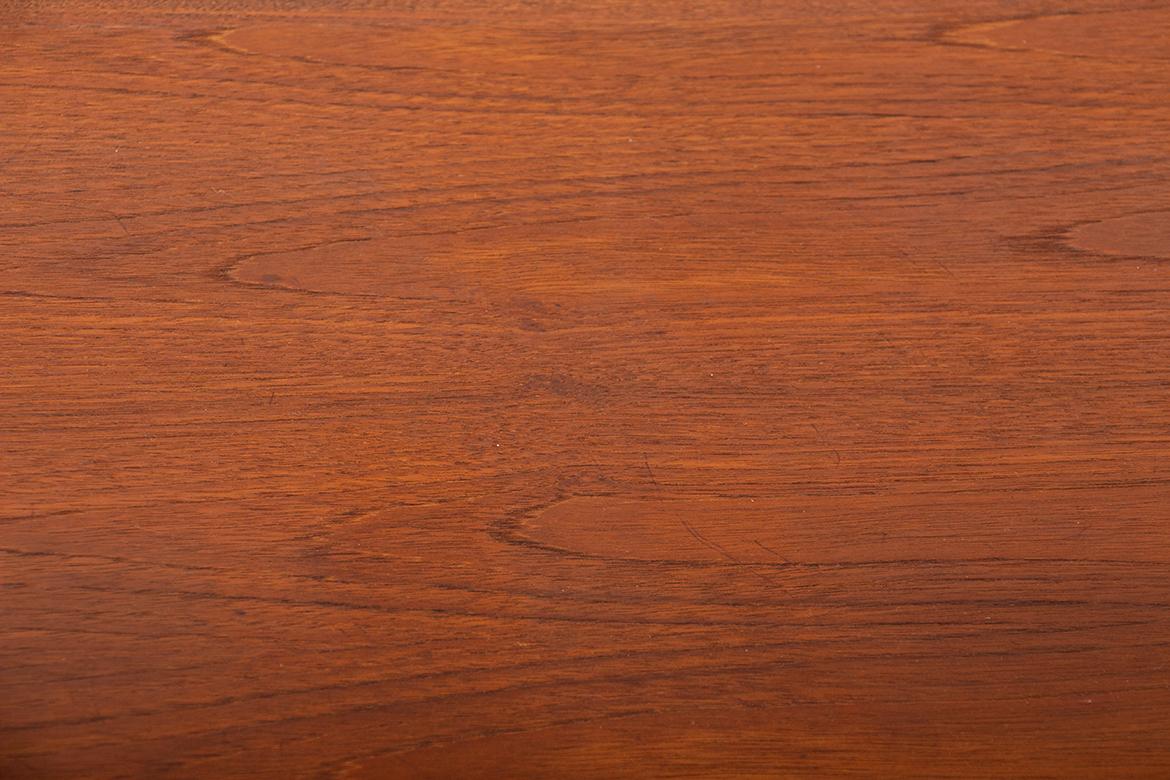 Dänischer Couchtisch aus Teakholz Modell 019 von Ole Wansher für Poul Jeppesen 1960. im Angebot 1