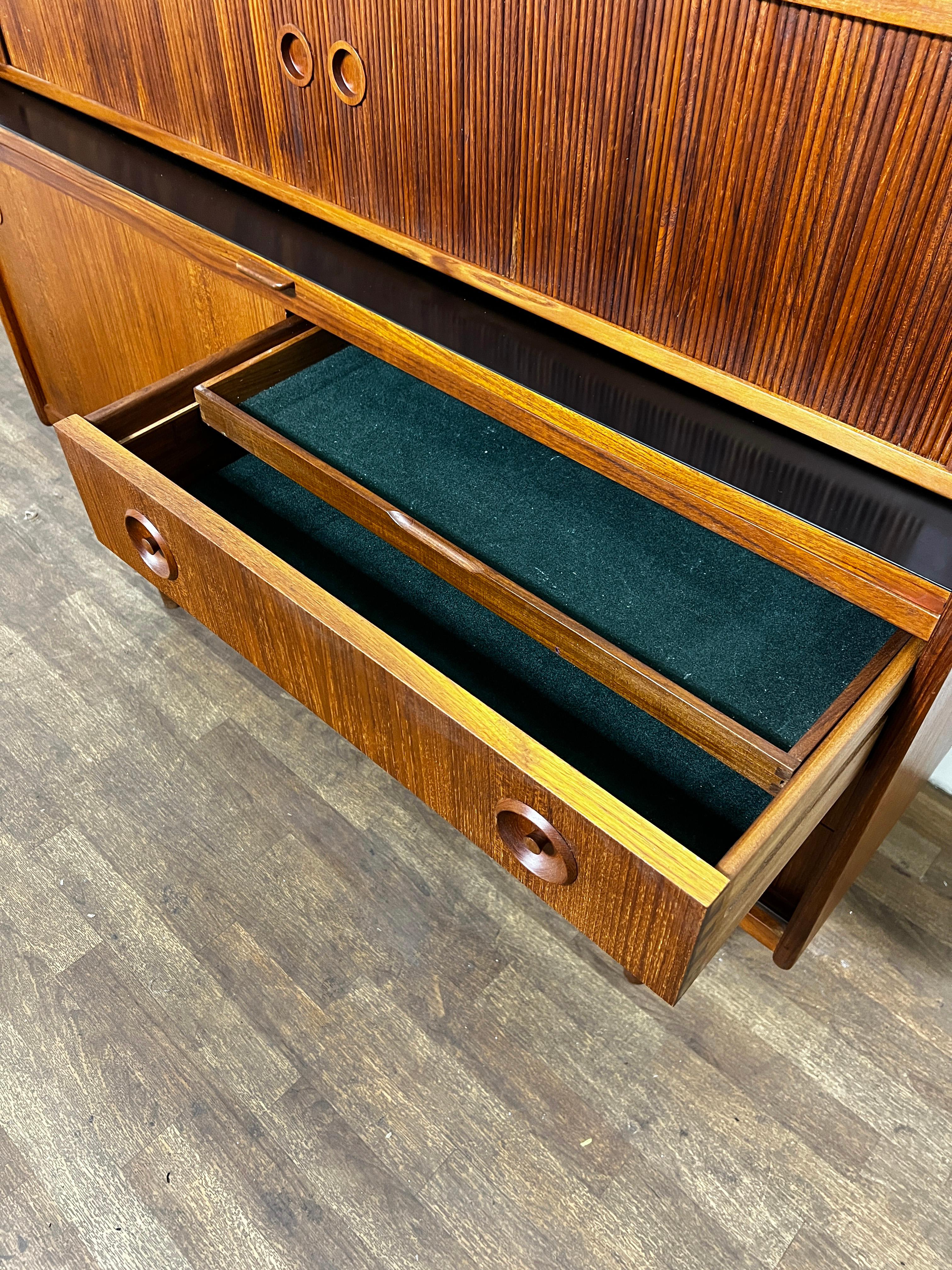 Danish Teak Credenza Attributed to Johannes Anderson, Circa 1960s 5