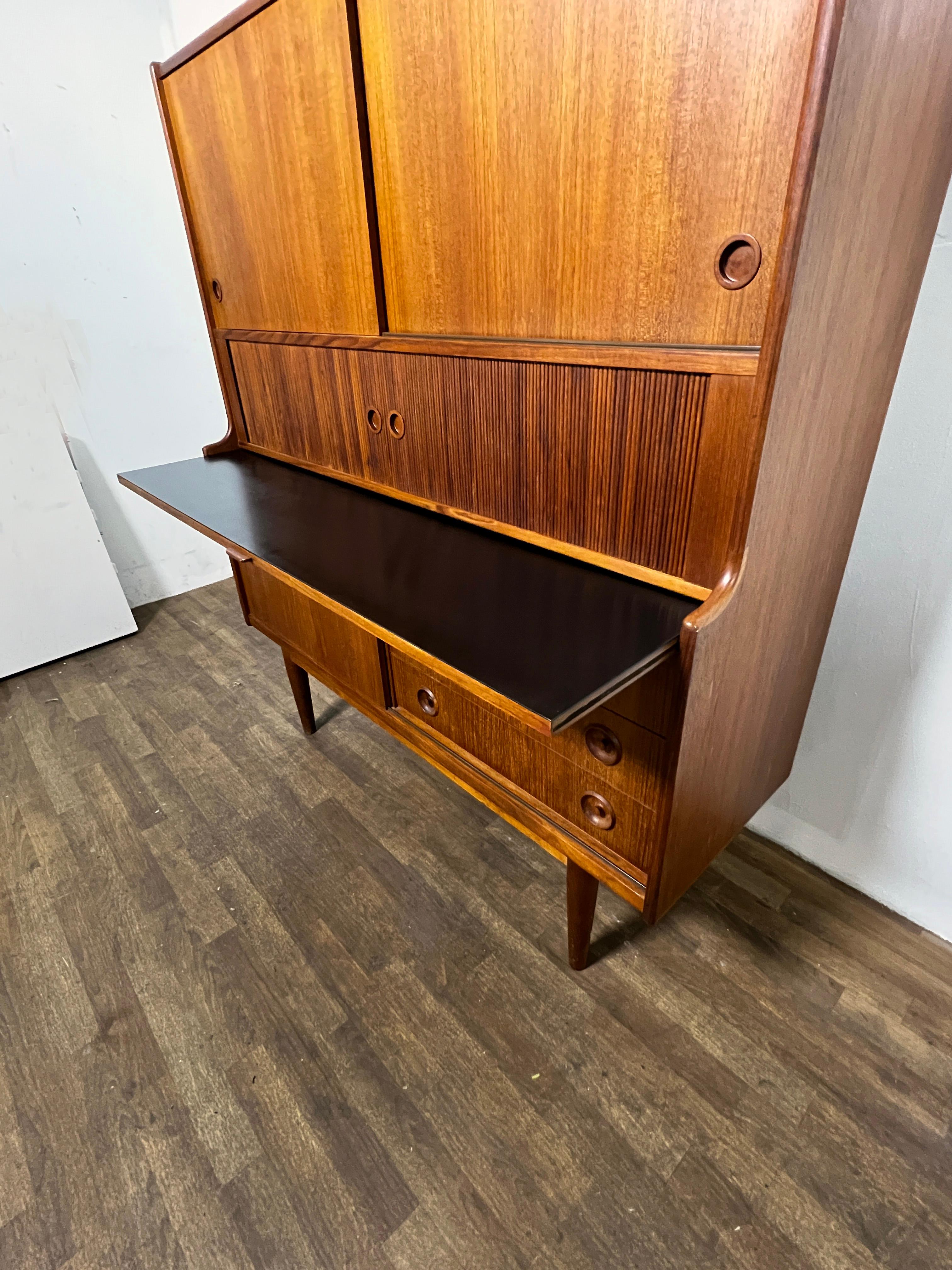 Danish Teak Credenza Attributed to Johannes Anderson, Circa 1960s 8