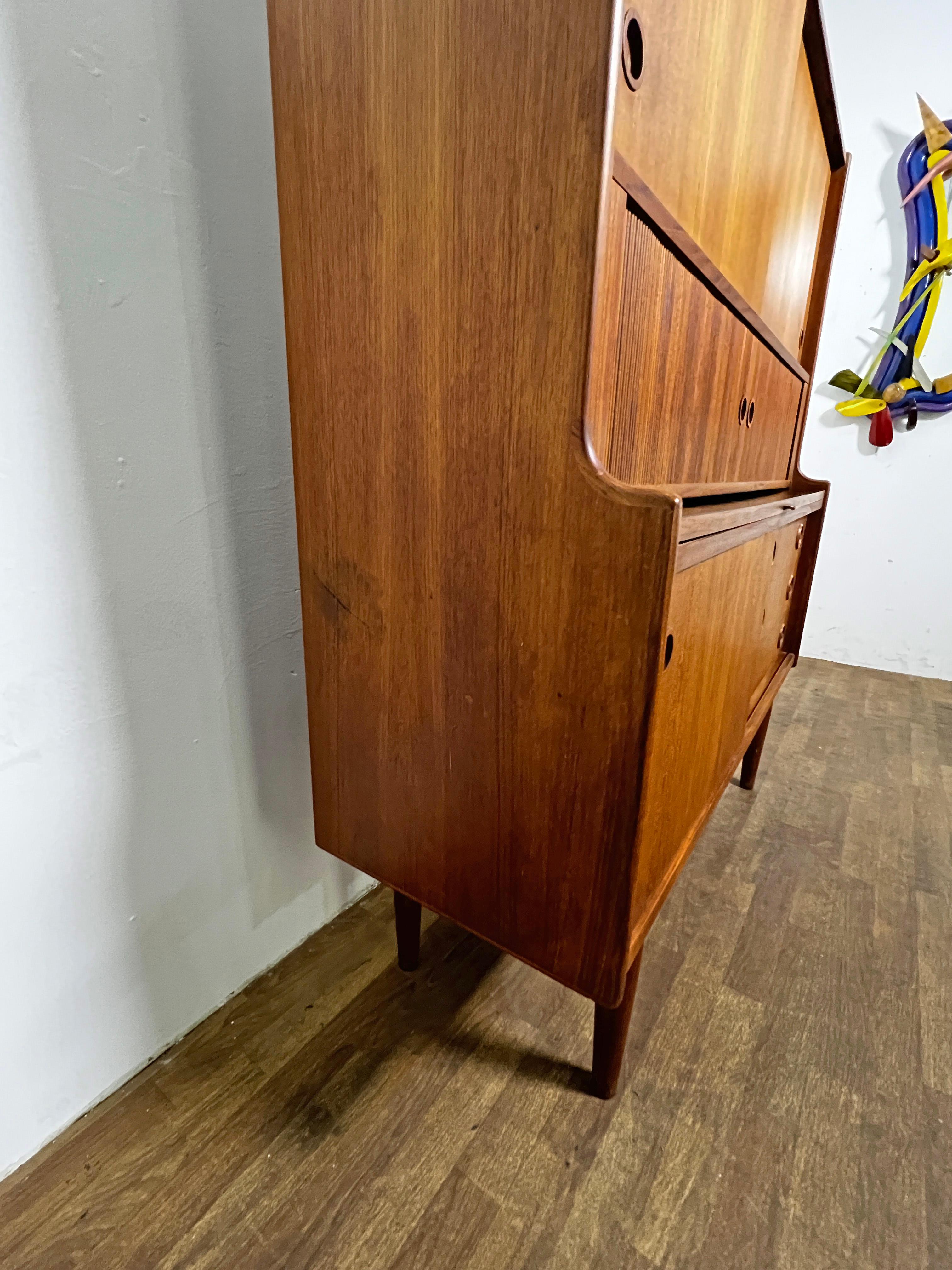 Danish Teak Credenza Attributed to Johannes Anderson, Circa 1960s 11