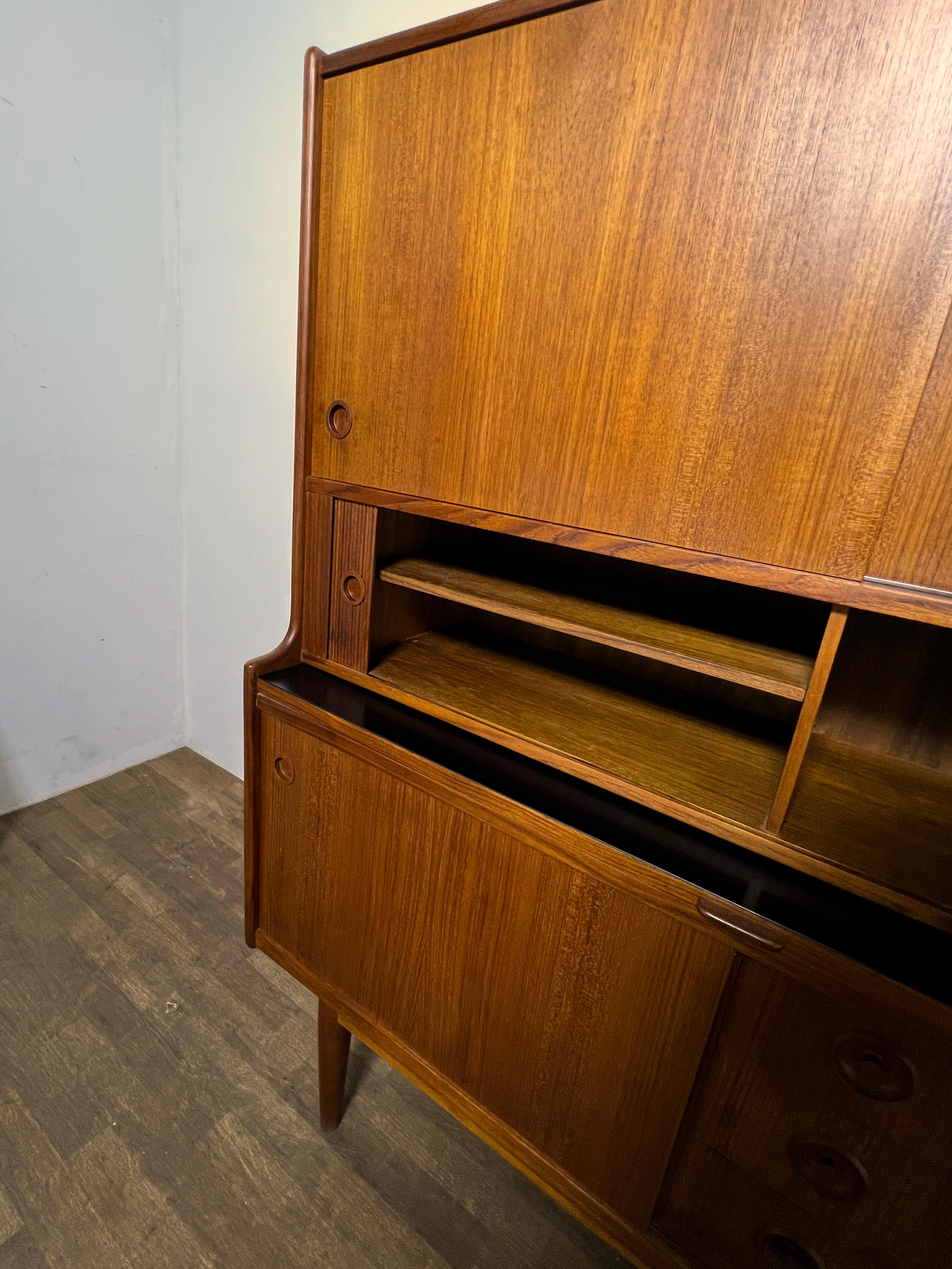 Danish Teak Credenza Attributed to Johannes Anderson, Circa 1960s 3