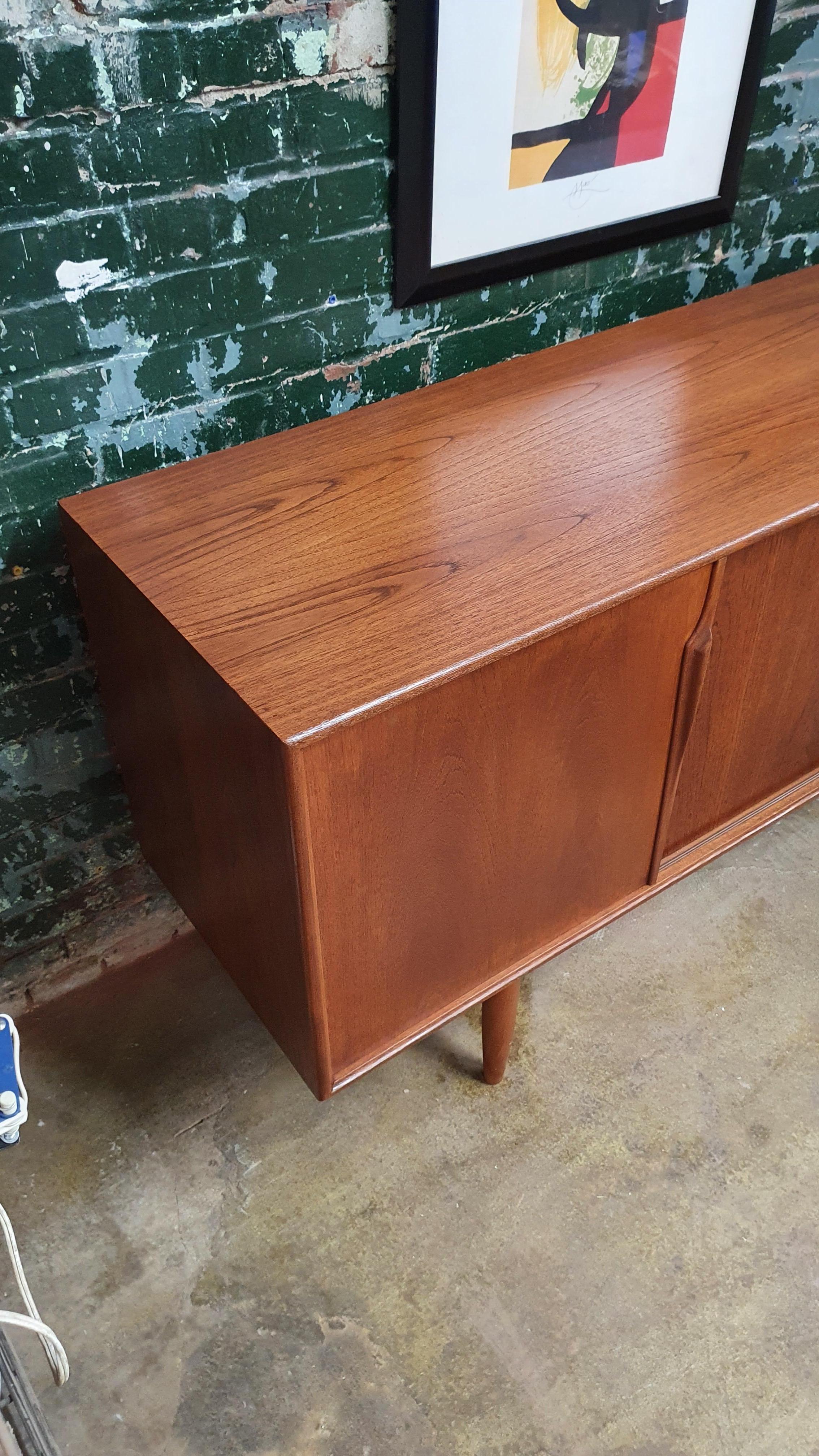 Danish Teak Credenza by Axel Christiansen for ACO Mobler 6