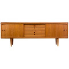 Danish Teak Credenza by HW Klein from Bramin Møbler, 1960s