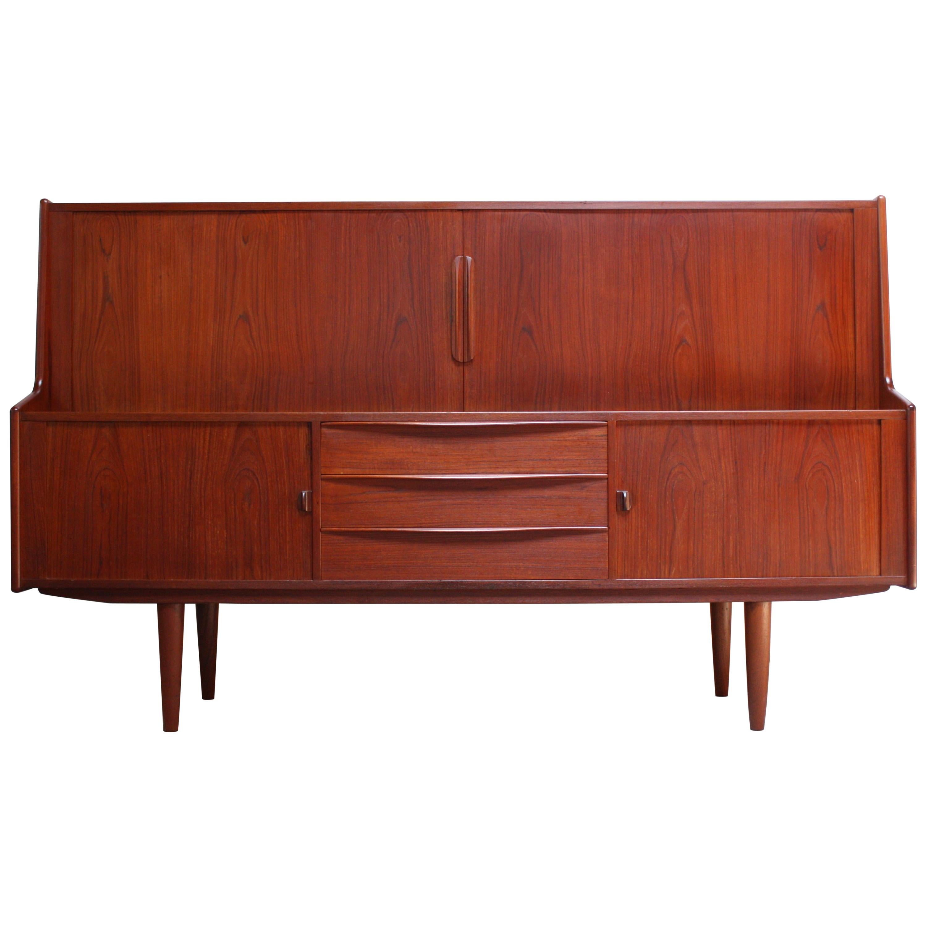 Danish Teak Credenza by IB Kofod-Larsen for Faarup