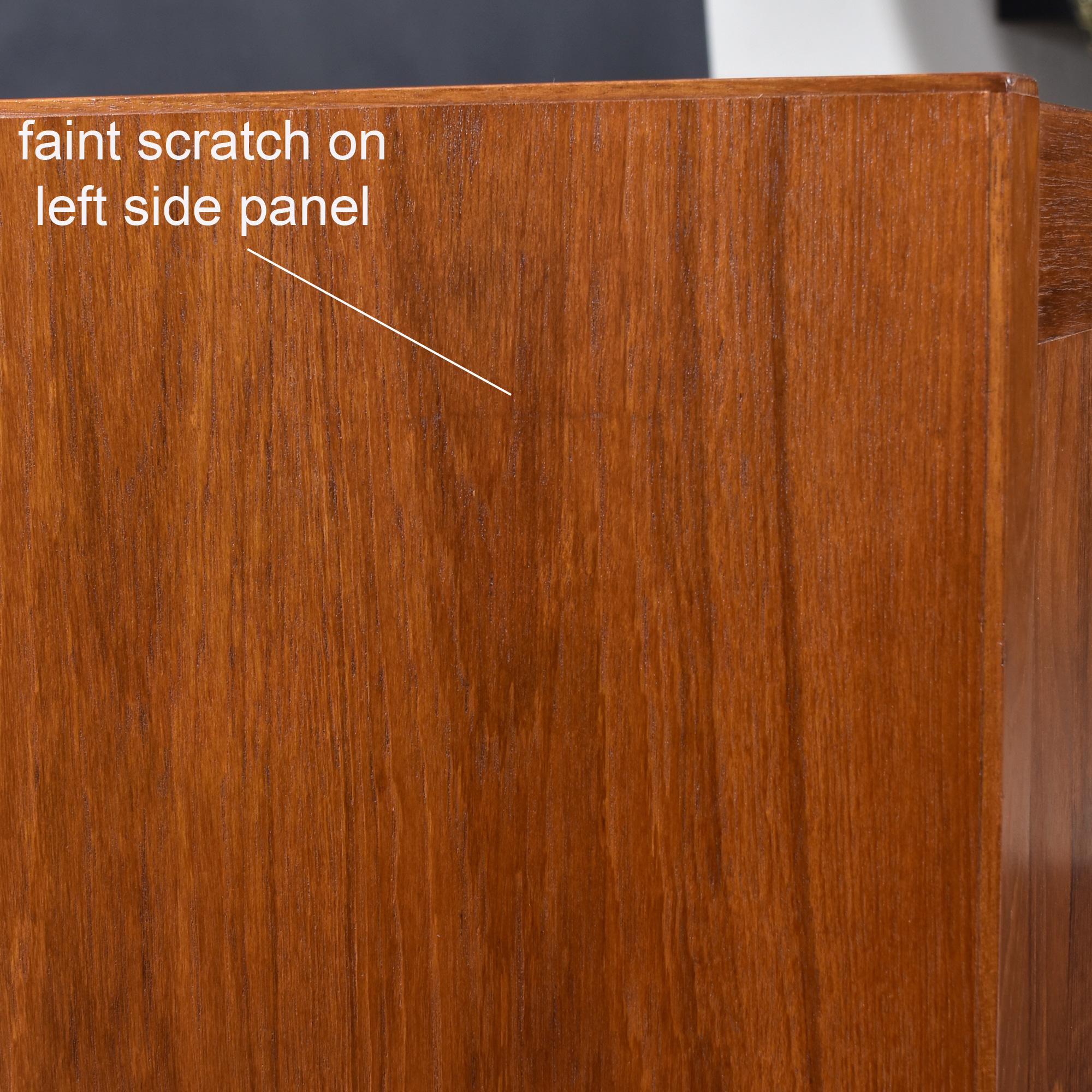 Danish Teak Credenza Media Cabinet by Dyrlund 3