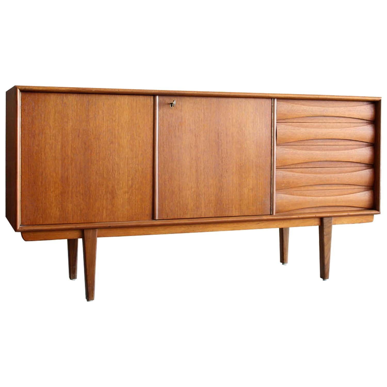 Danish Teak Credenza or Cabinet