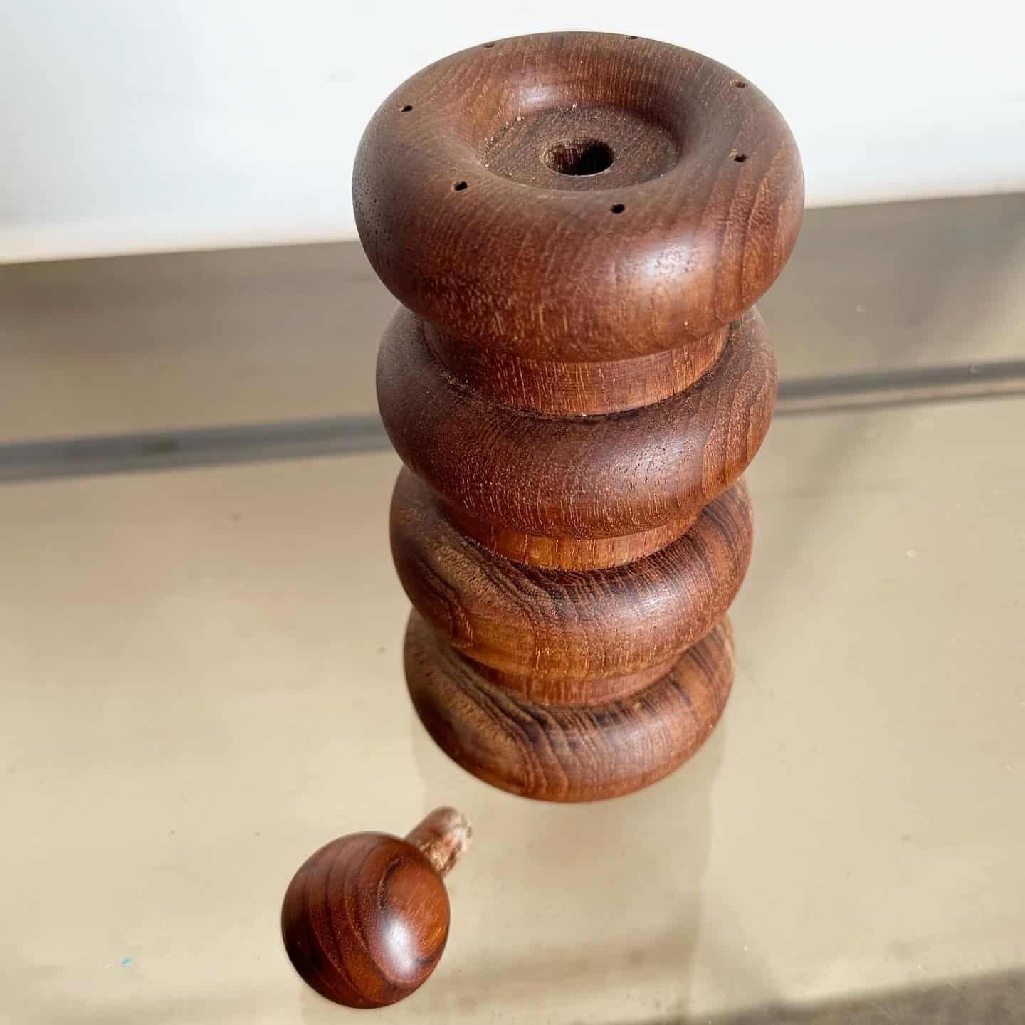 Danish Teak Dansk Designs Pepper Grinder/Salt Shaker by Jens Quistgaard 2