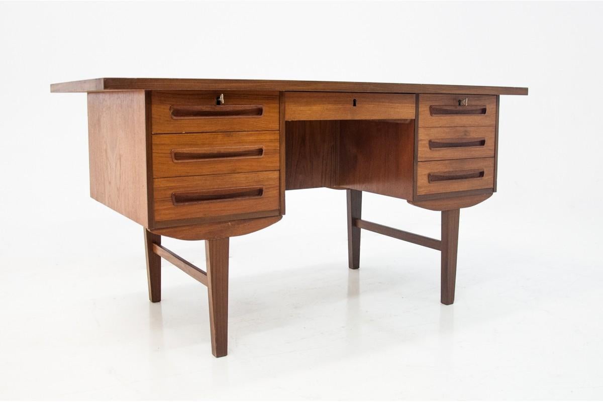 Danish Teak Desk, 1960s 5