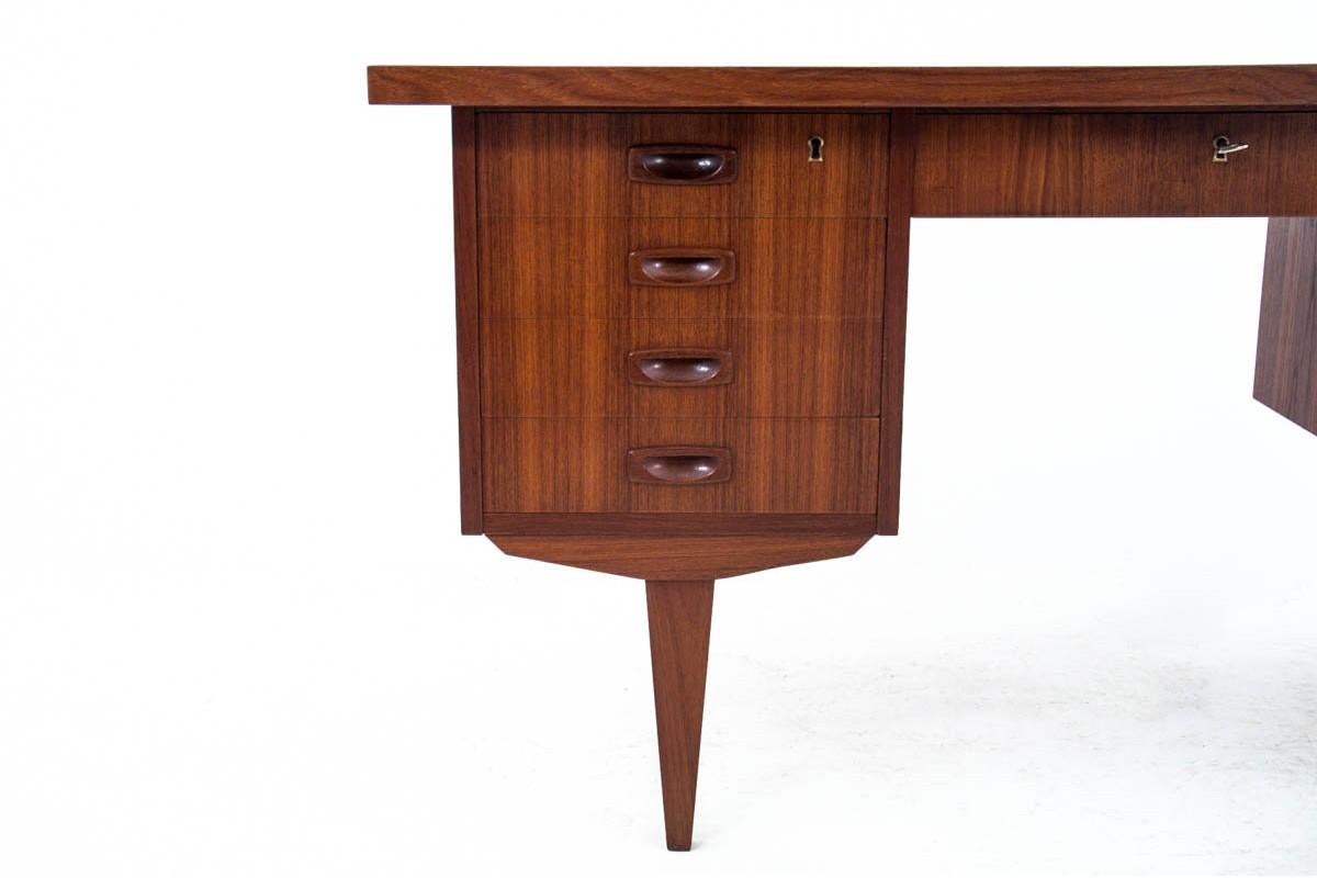 Scandinavo moderno Scrivania danese in teak, anni '60 in vendita