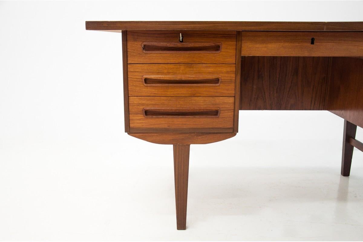 Mid-20th Century Danish Teak Desk, 1960s