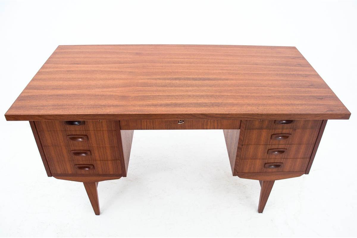 Metà XX secolo Scrivania danese in teak, anni '60 in vendita