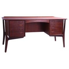 Danish Teak Desk by Svend Åge Madsen for HP Hansen