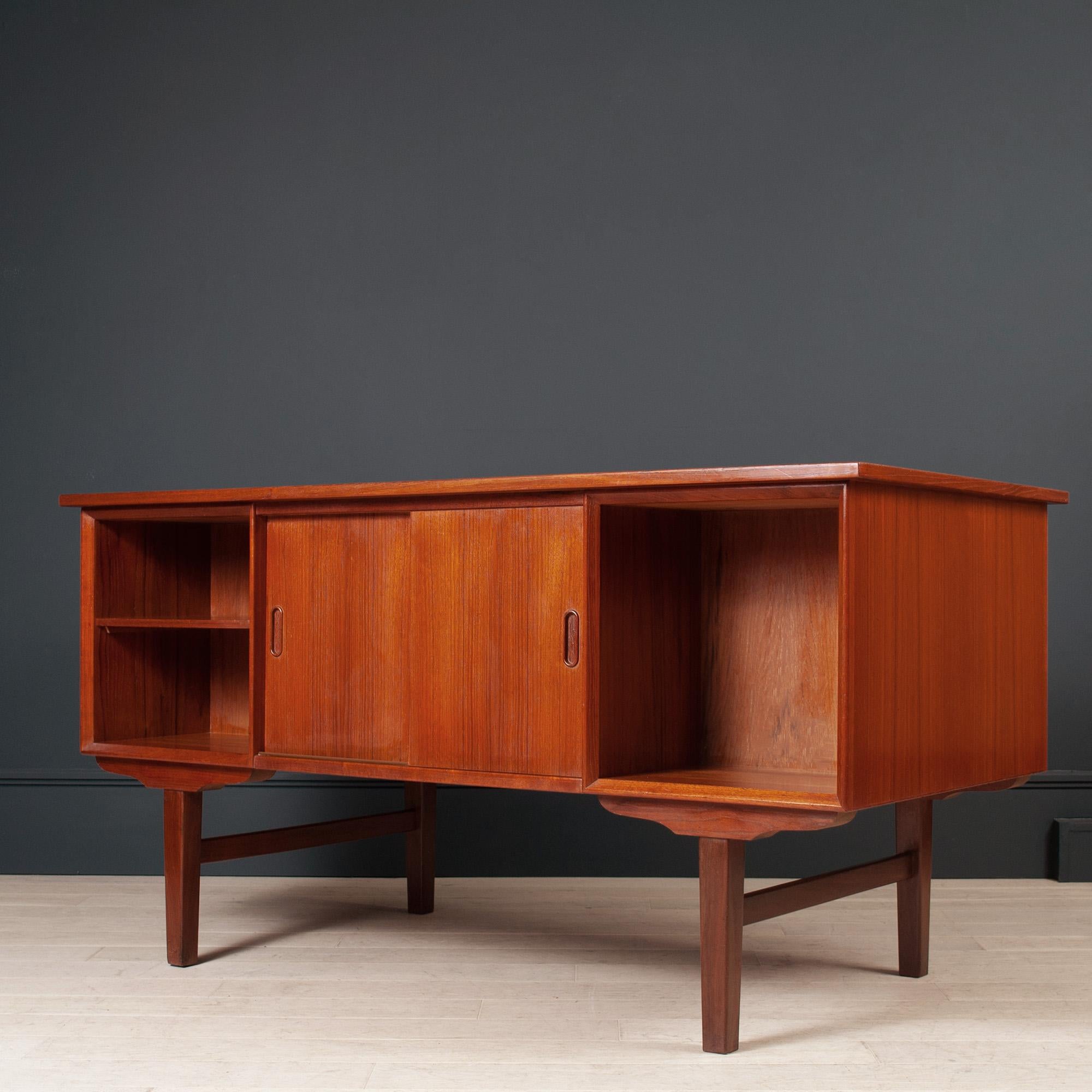 20th Century Danish Teak Desk