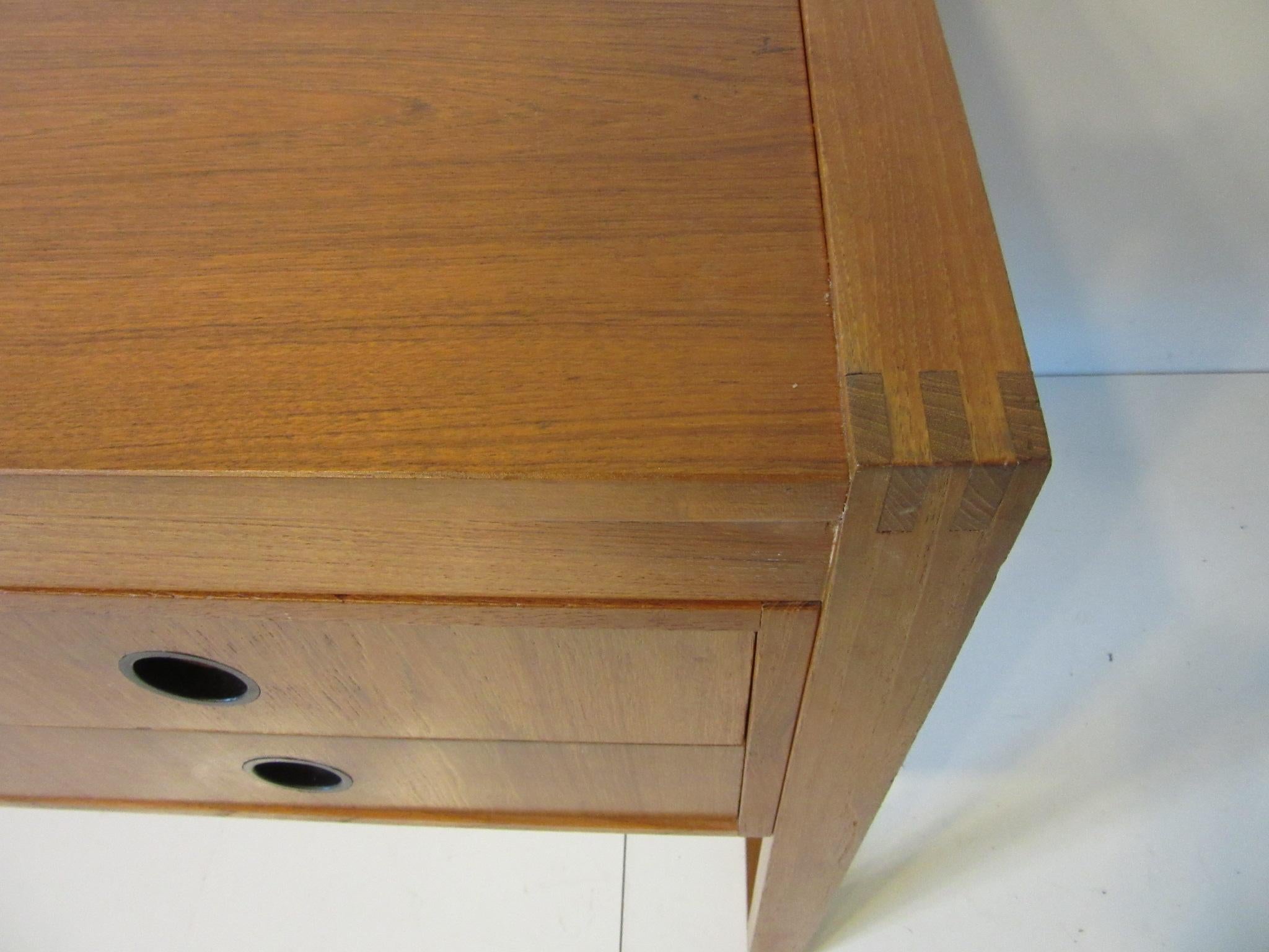 Danish Teak Desk in the Style of Henning Jensen / Torben 3