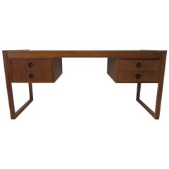 Danish Teak Desk in the Style of Henning Jensen / Torben