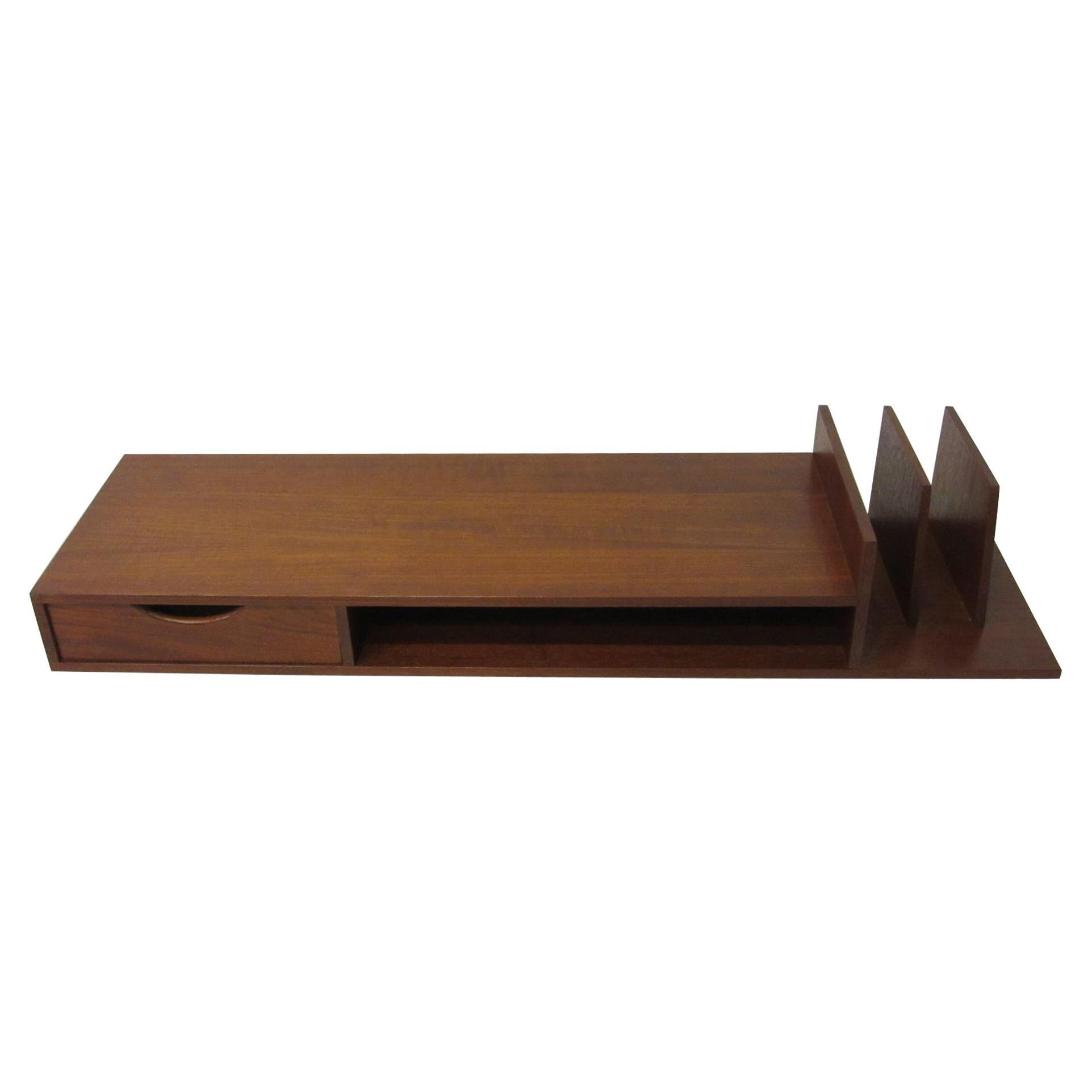 Danish Teak Desk Organizer