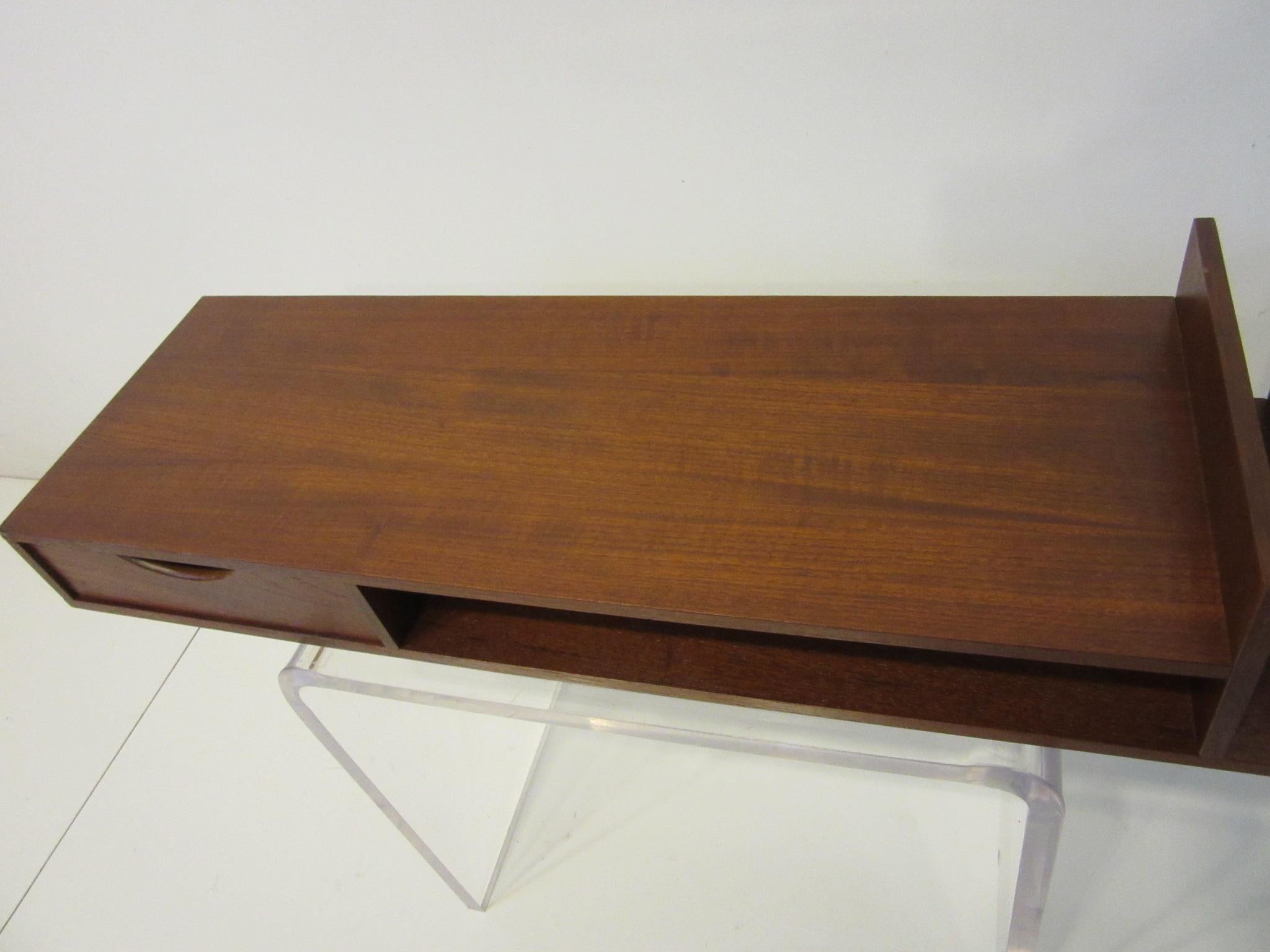 20th Century Danish Teak Desk Organizer