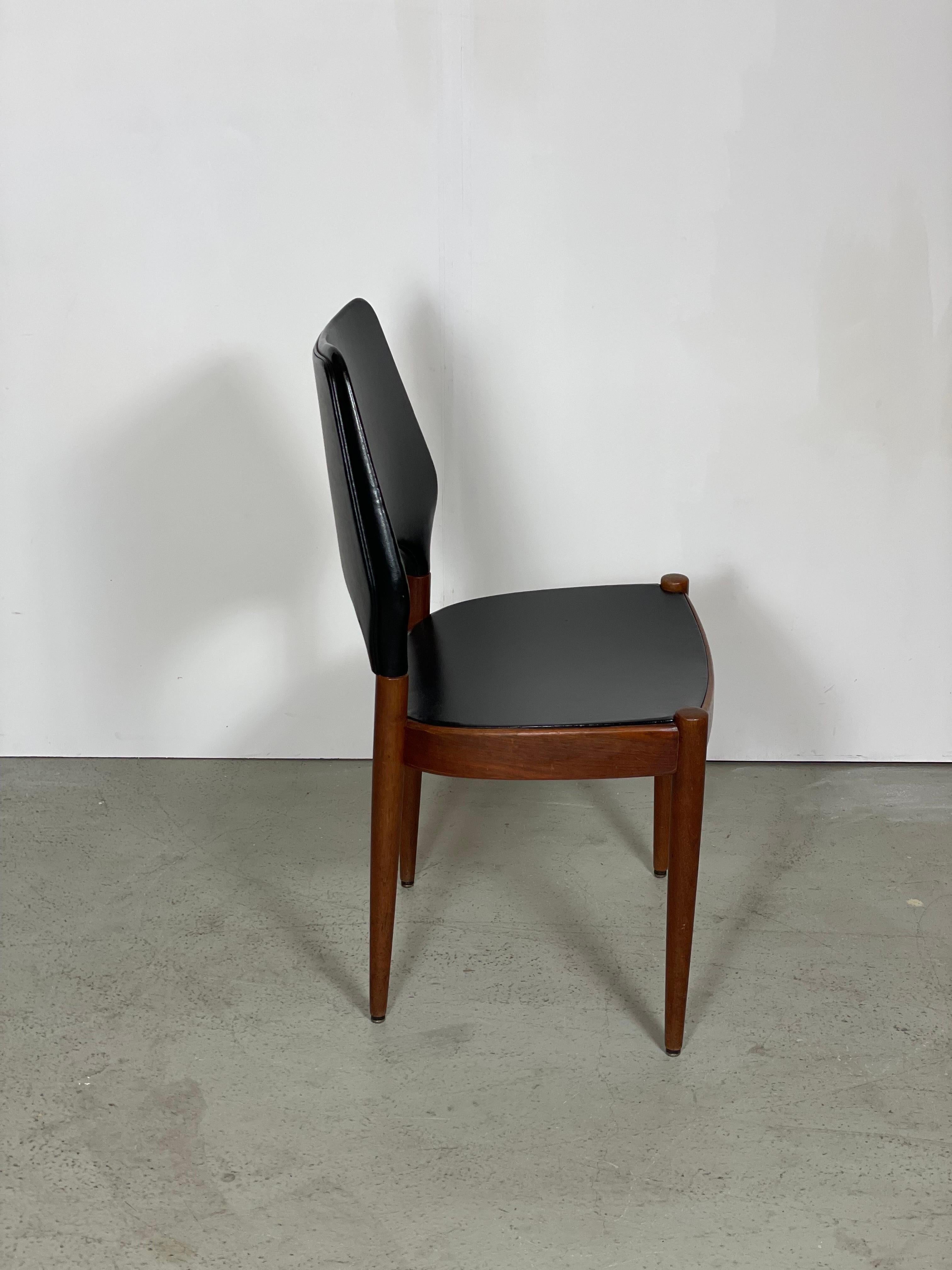 Danish Teak Dining Chairs by Arne Hovmand Olsen for Mogens Kold For Sale 10