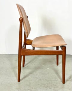 Danish Teak Dining Chairs by Arne Vodder, 1950s