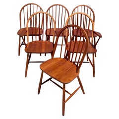 Danish Teak Dining Chairs by Erik Ole Jorgensen for Tarm Stole