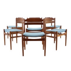 Danish Teak Dining Chairs from Sorø Stolefabrik, 1960s, Set of 6