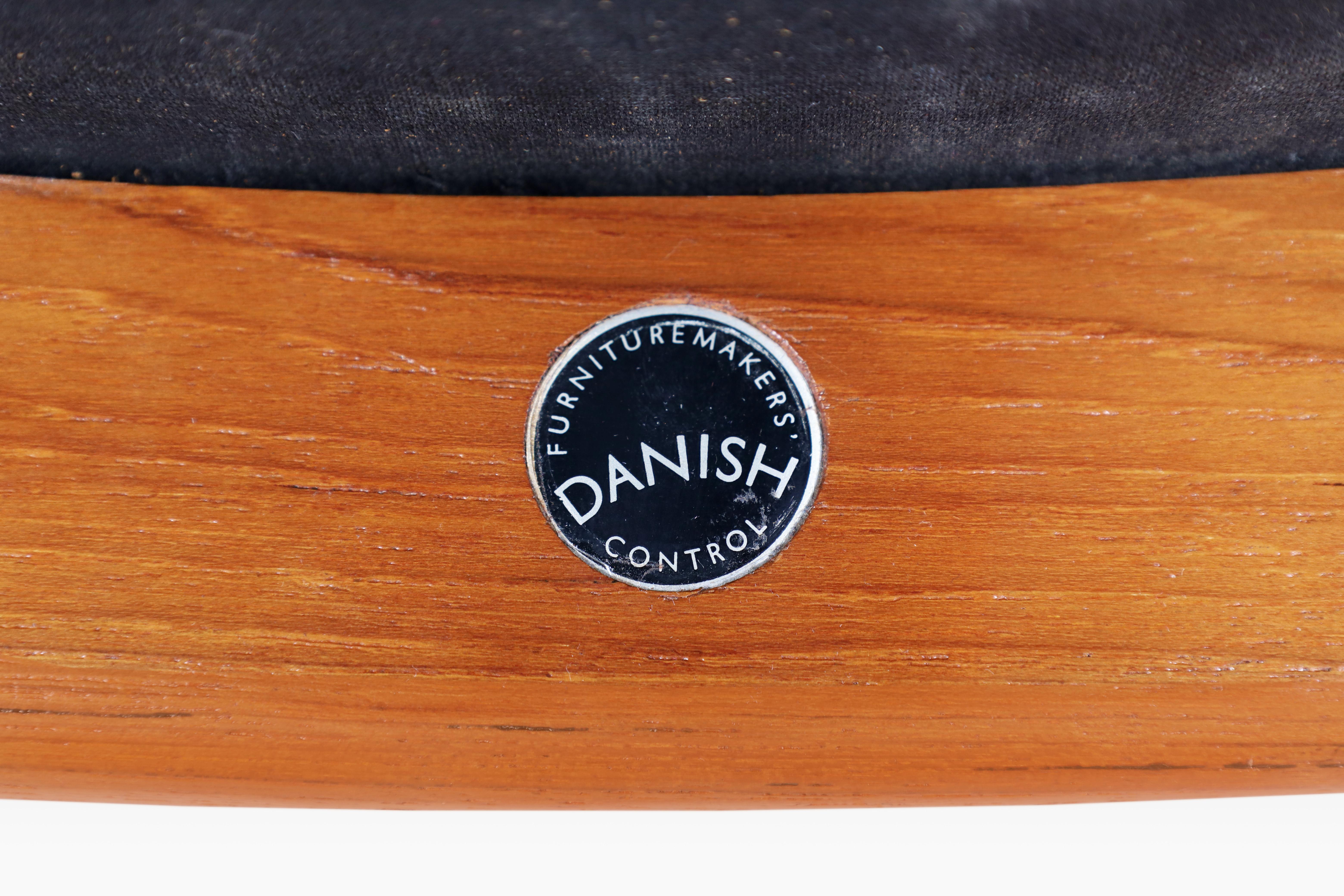 Danish Teak Dining Chairs Model OD-49 by Erik Buch for Oddense Maskinsnedkeri For Sale 9