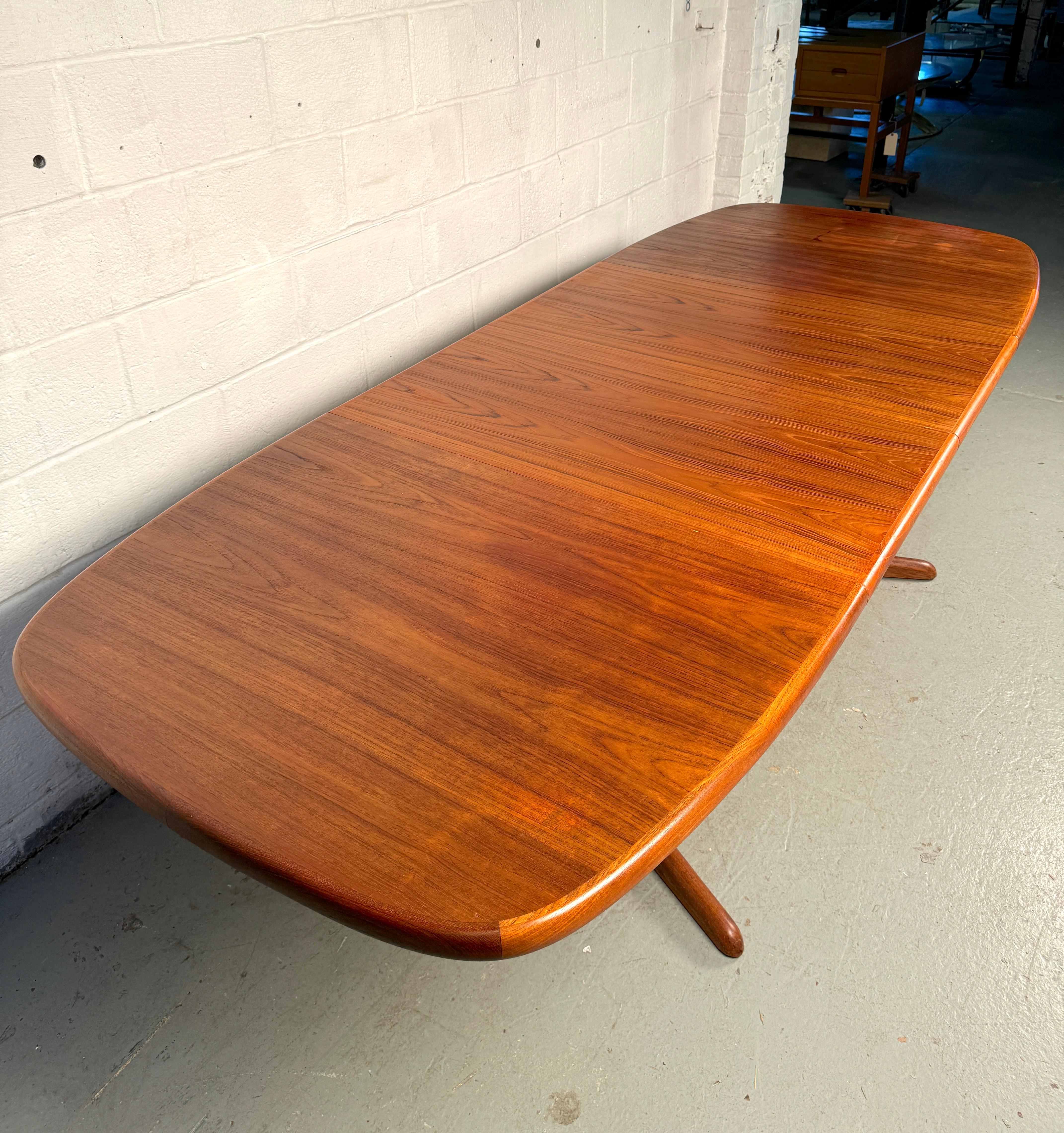Danish Teak Dining Room Table By Rasmus im Angebot 5