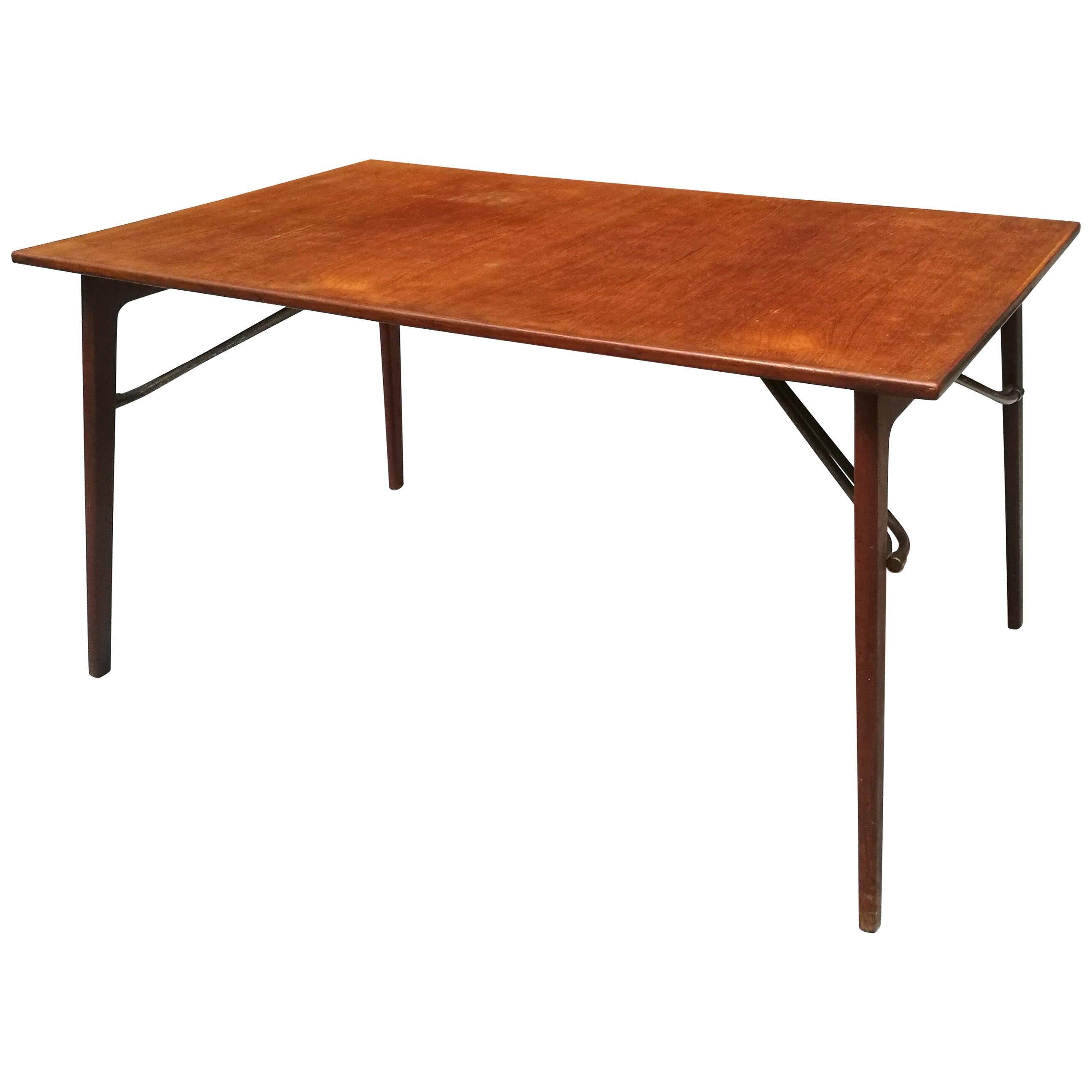 Danish Teak Dining Table, 1960s