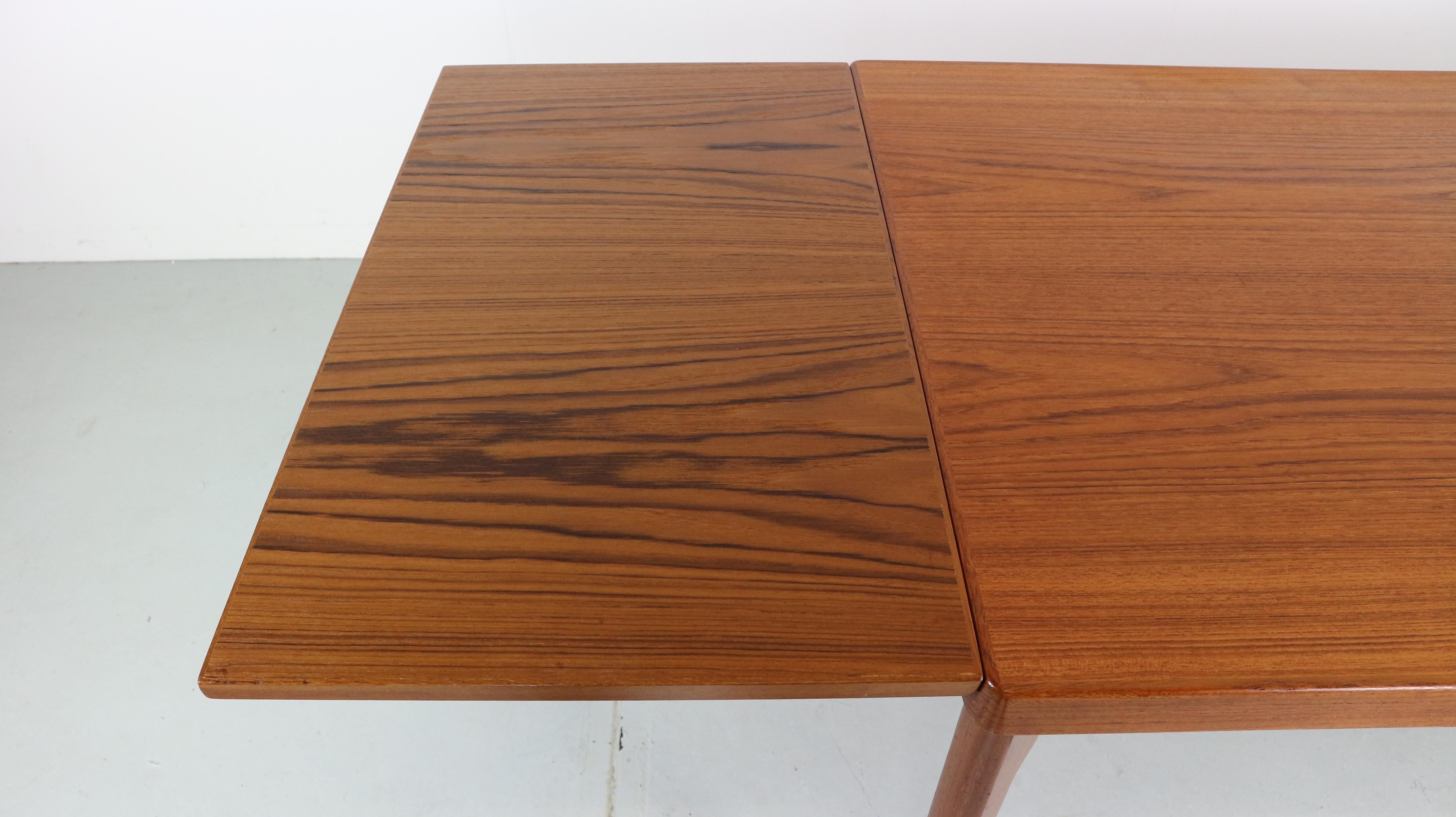 Mid-20th Century Danish Teak Dining Table by Henning Kaerjnulf for Vejle Stole