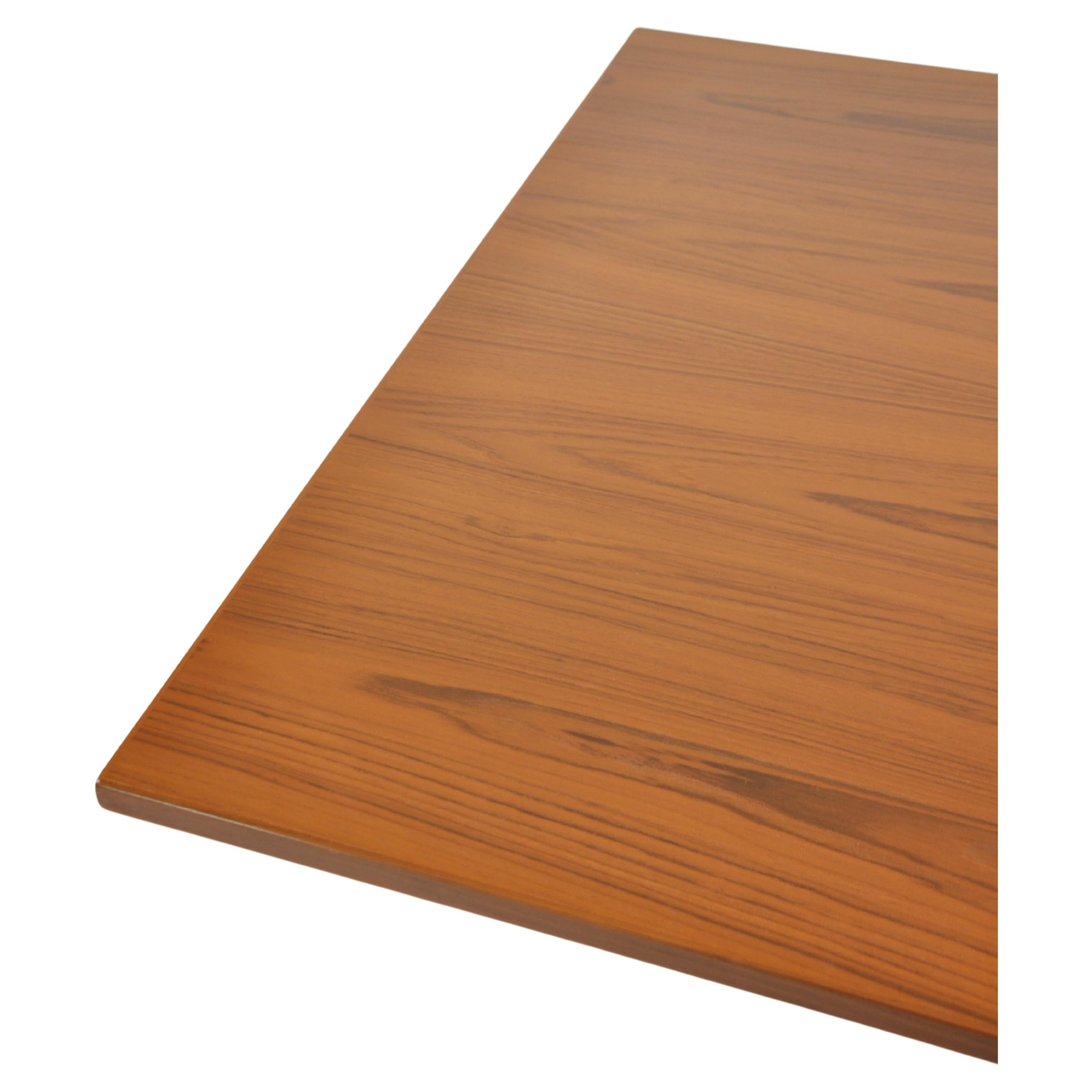 Scandinavian Modern Danish Teak Draw Leaf Dining Table by Henning Kjaernulf for Vejle Stole