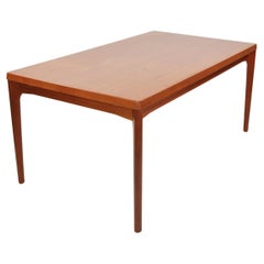 Danish Teak Draw Leaf Dining Table by Henning Kjaernulf for Vejle Stole