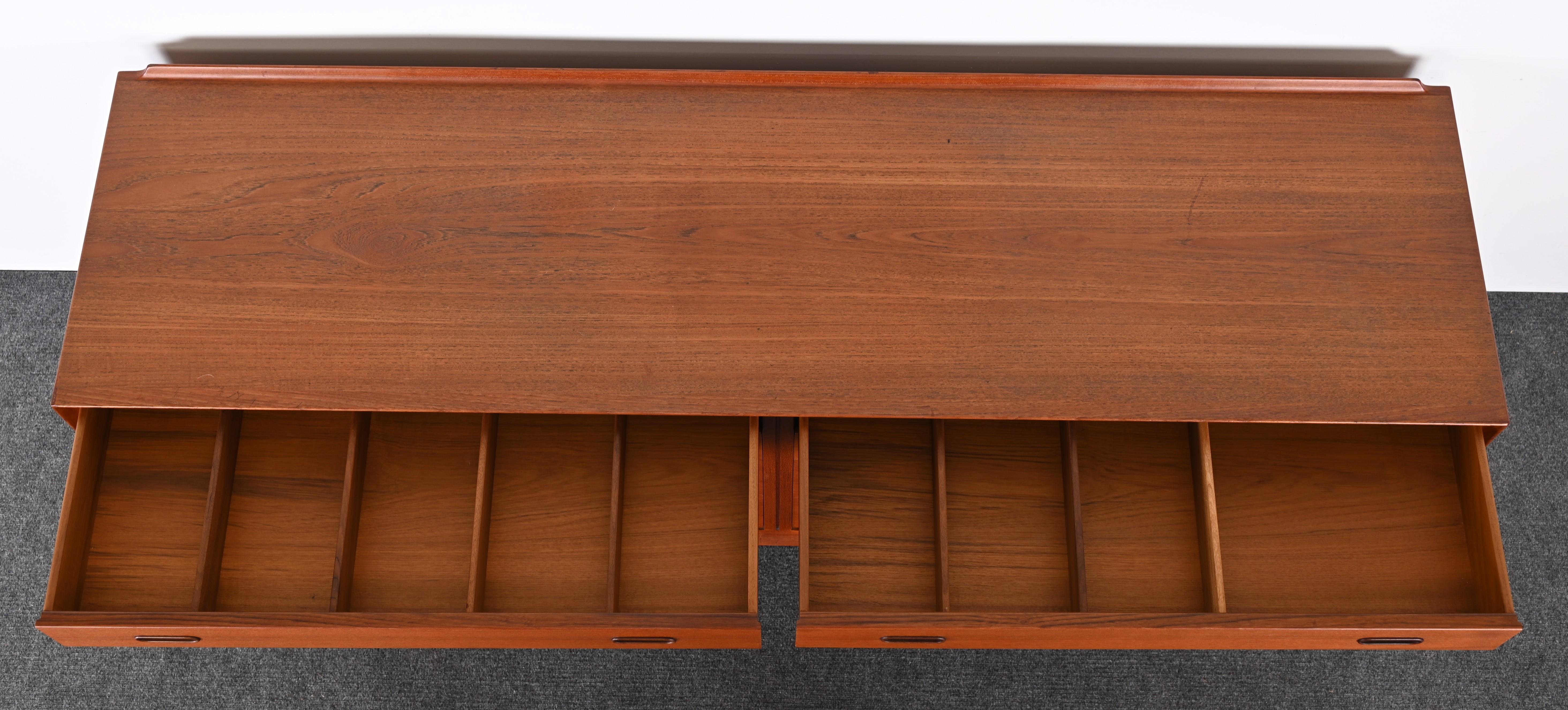 Danish Teak Dresser by Arne Vodder, 1950s 5