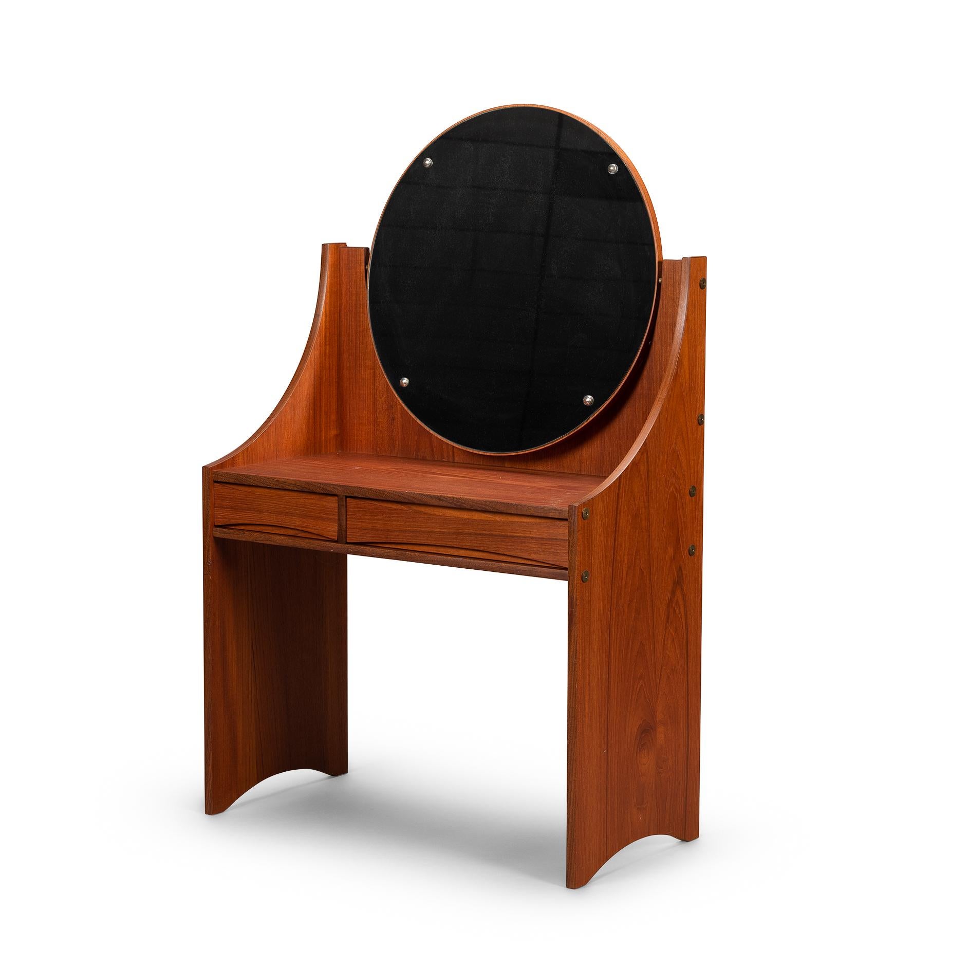 Mid-Century Modern Danish Teak Dressing Table by Arne Vodder for Sibast, 1960s