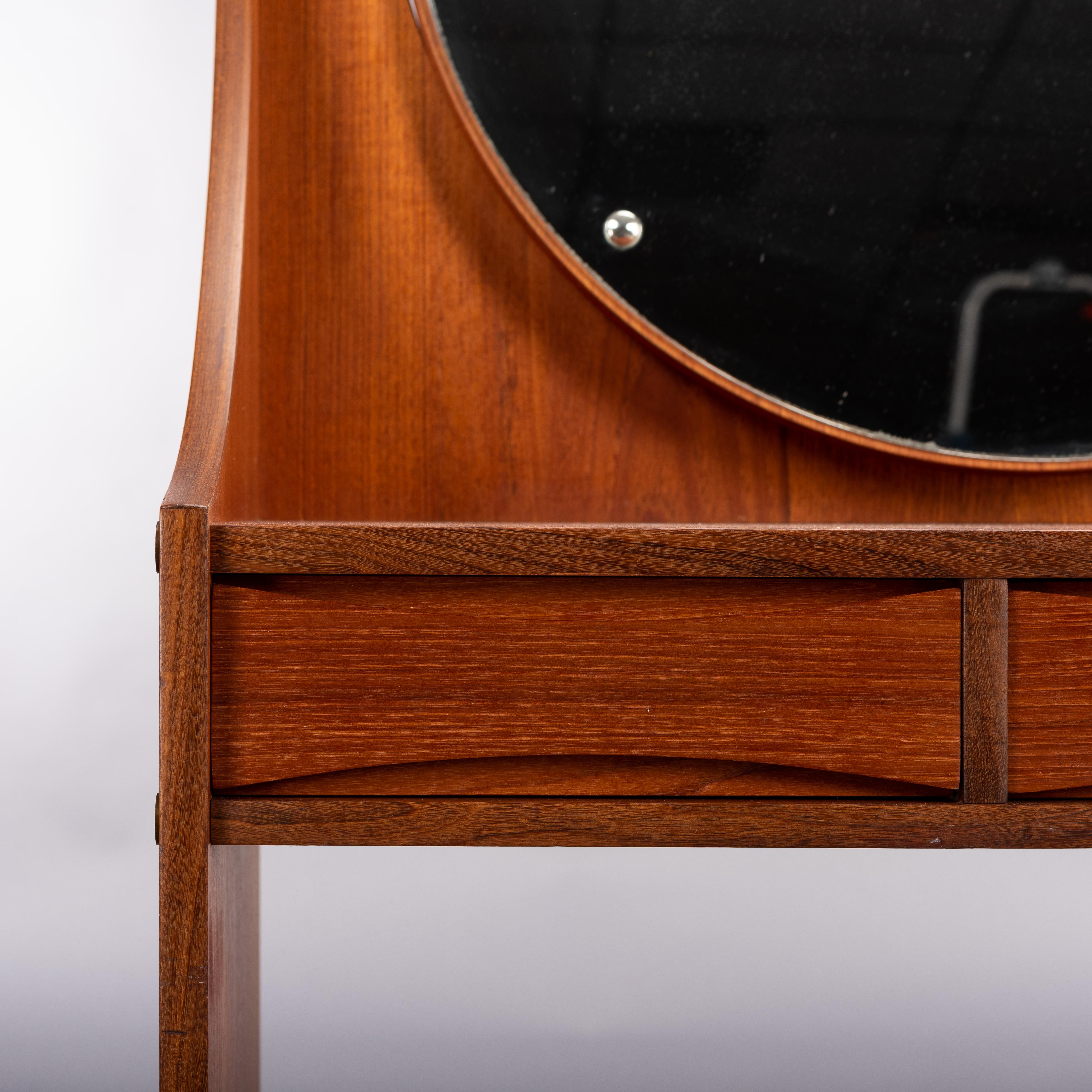 Mid-20th Century Danish Teak Dressing Table by Arne Vodder for Sibast, 1960s