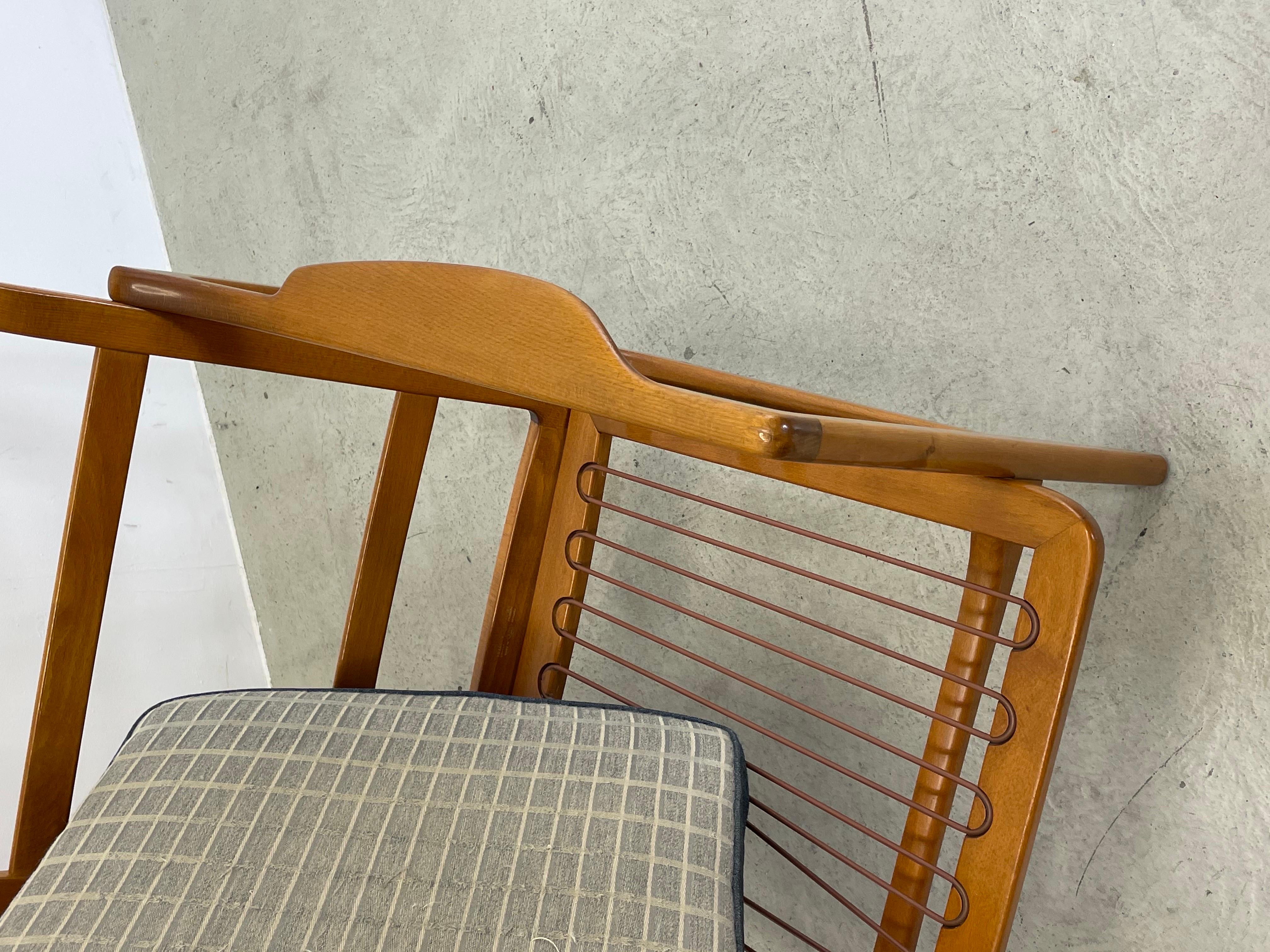 Danish Teak Easy Chair by Tove & Edvard Kindt-Larsen Model FD-117 For Sale 4
