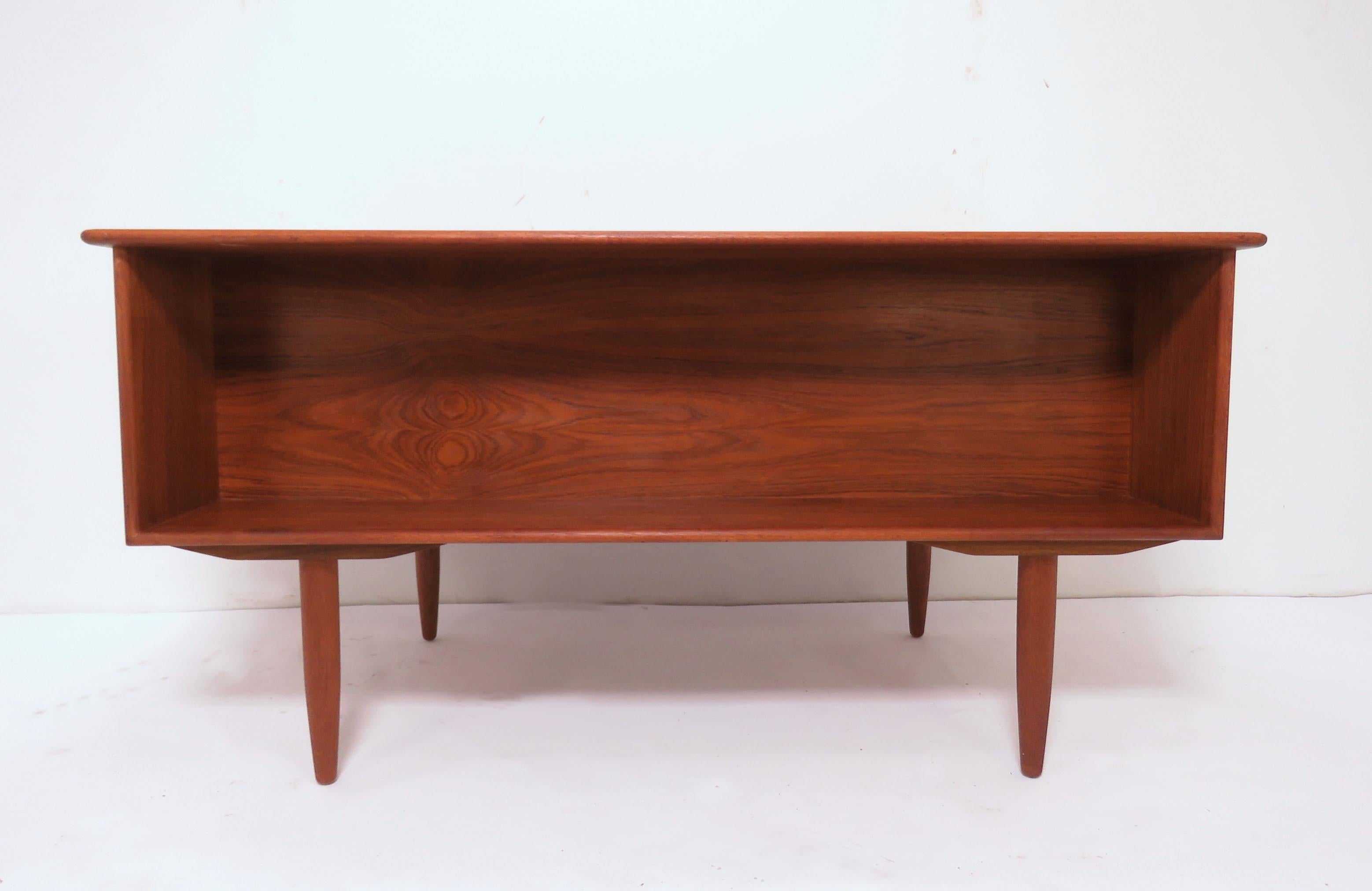 Danish Teak Executive Desk by Falster, circa 1960s 1