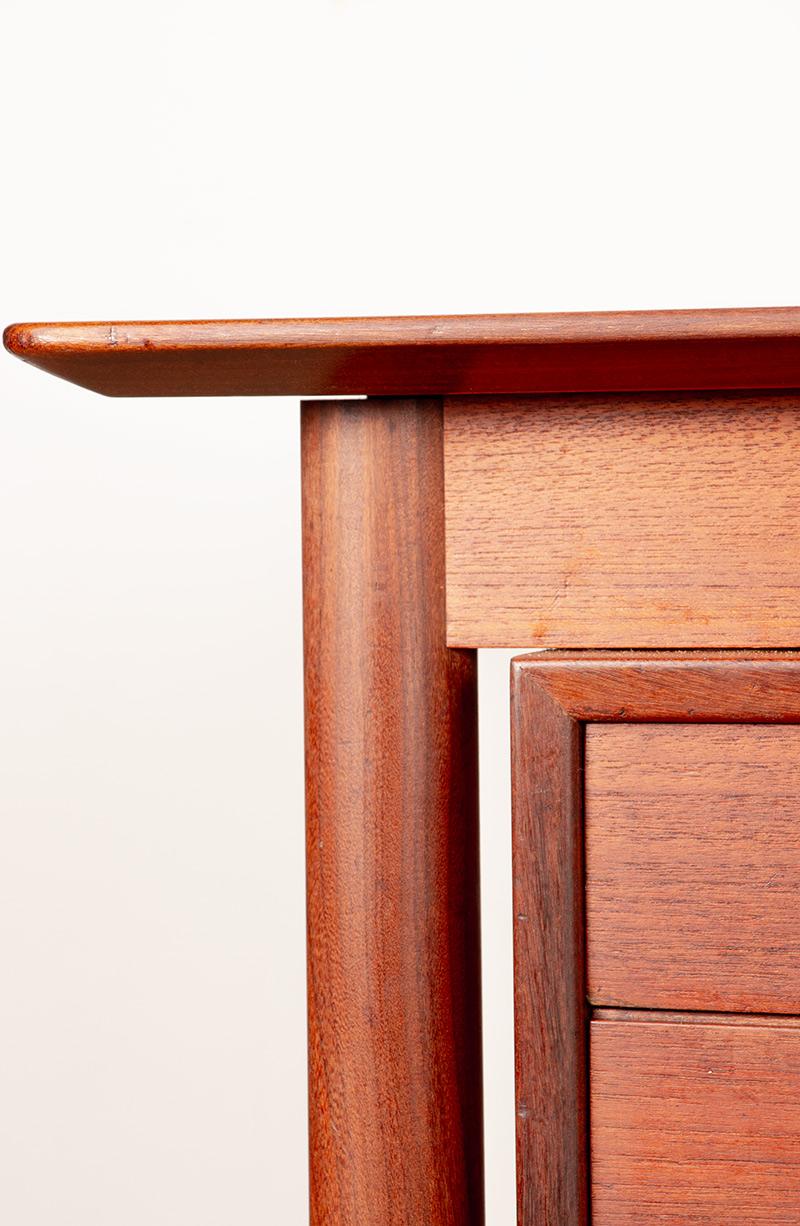Danish teak executive desk by Gunnar Nielsen Tibergaard 1960. For Sale 7