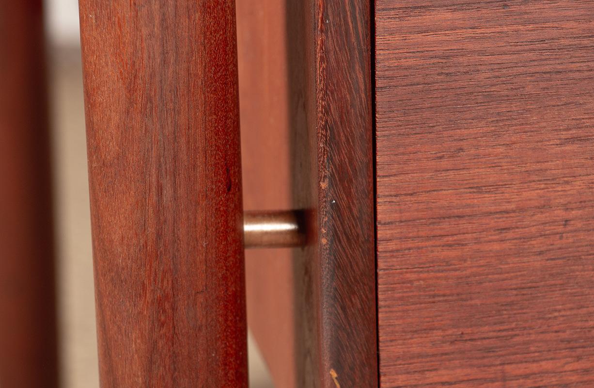 Danish teak executive desk by Gunnar Nielsen Tibergaard 1960. For Sale 12