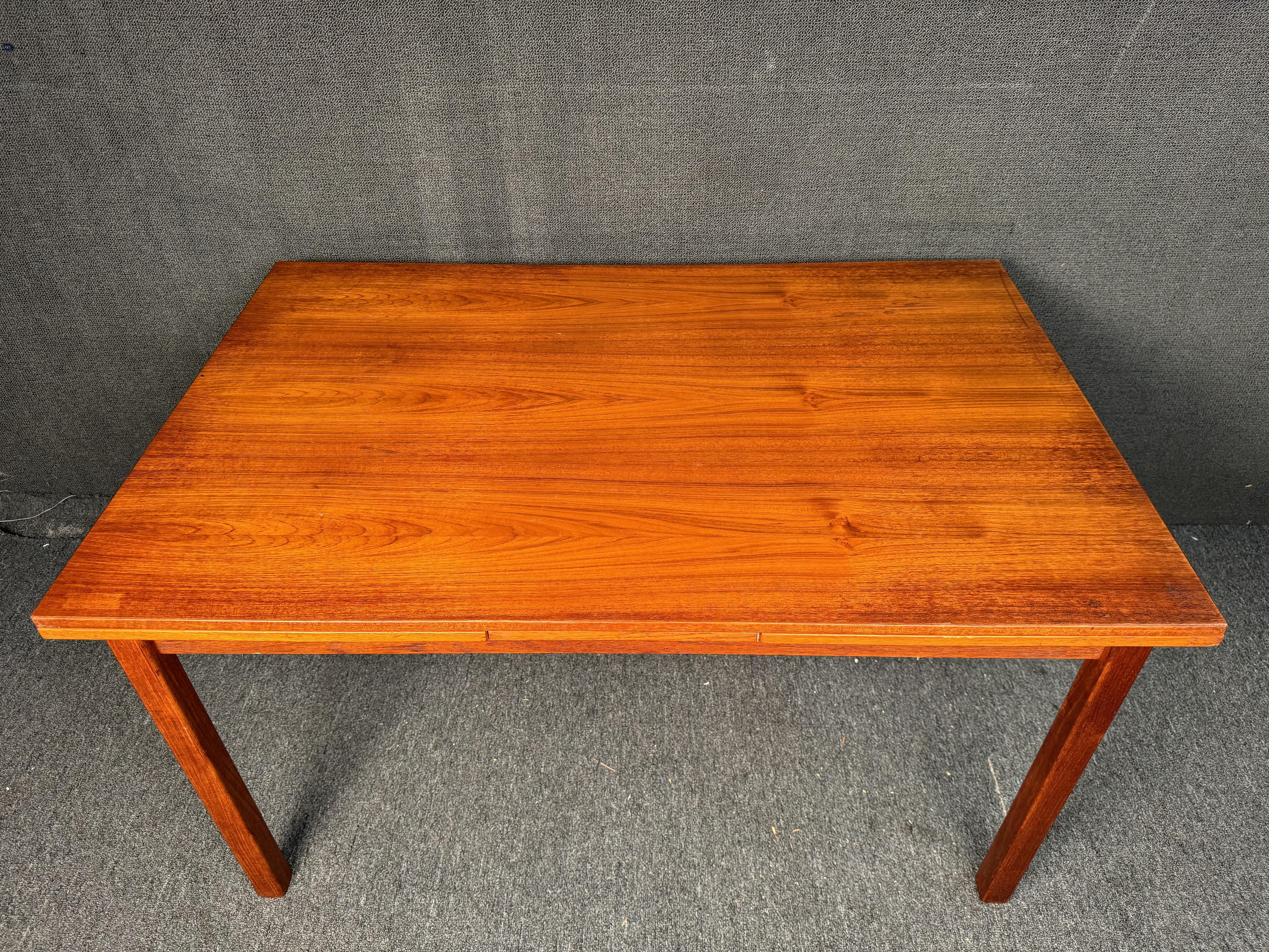 Dänischer Expansion-Esstisch aus Teakholz von BRDR Furbo im Angebot 13